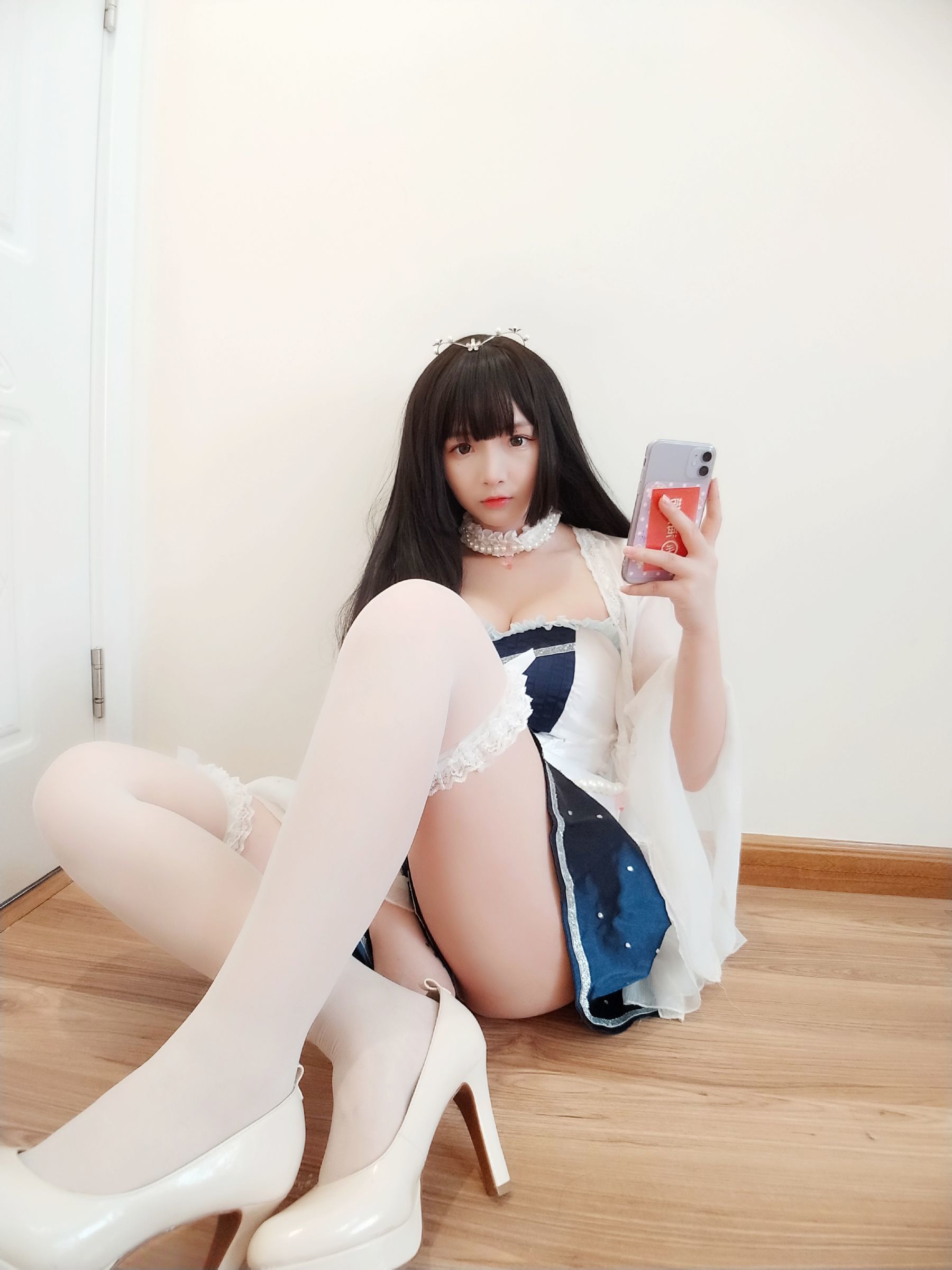 图片[12]-二次元美女古川kagura 白丝[44P]-六色网