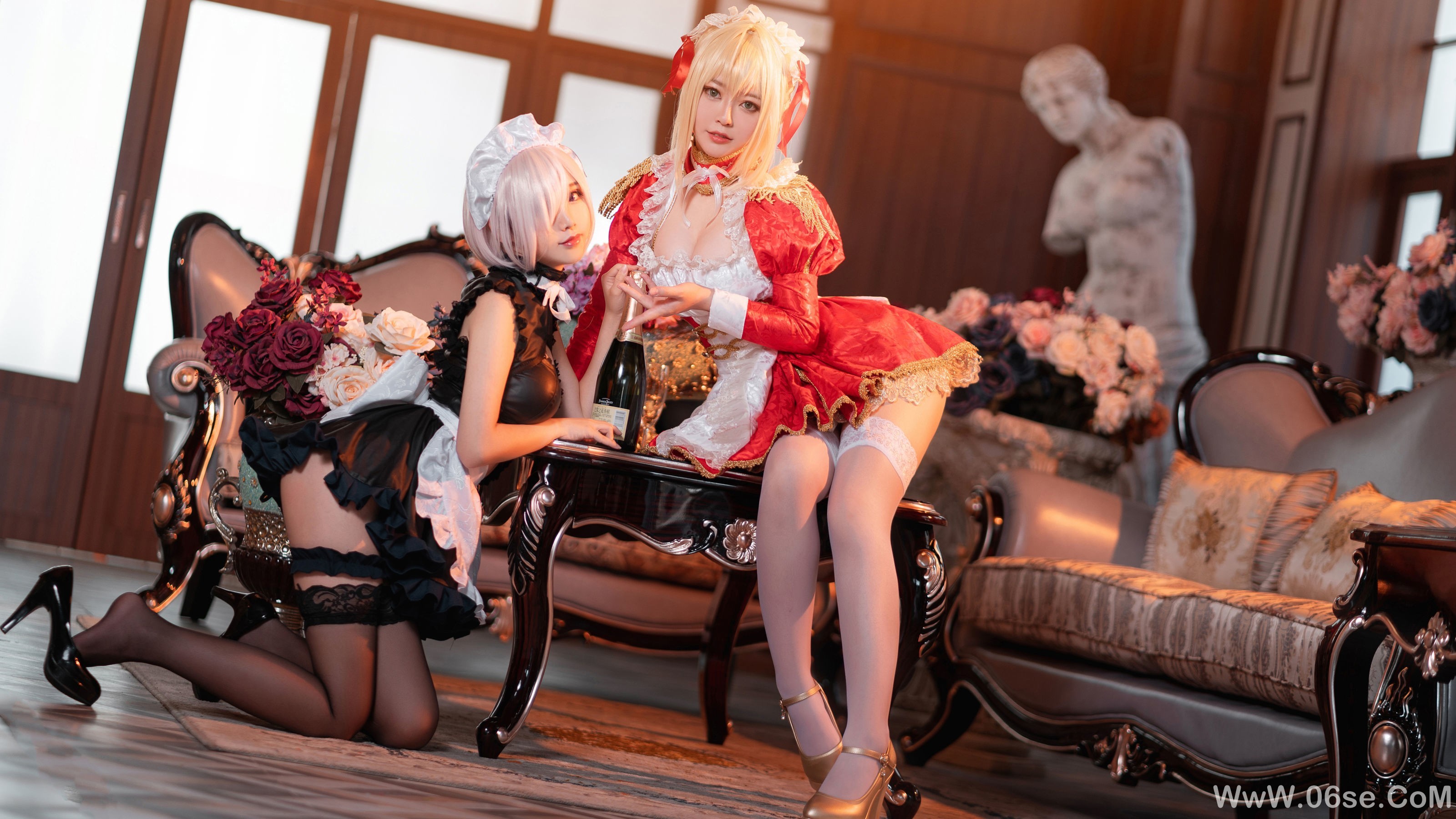 图片[19]-半半子&面饼仙儿 Claudius x Kyrielight Maid[22P]-六色网