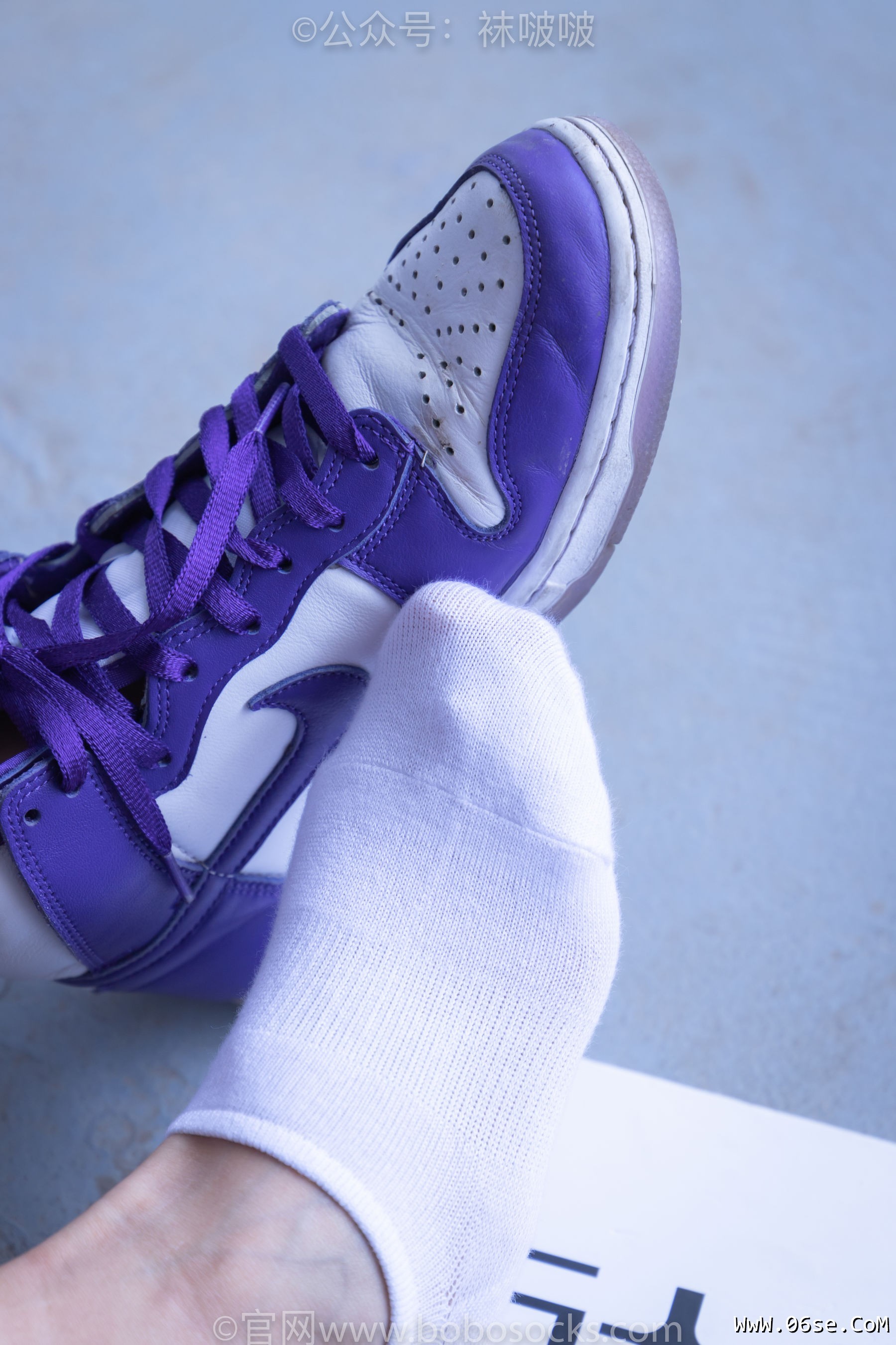 图片[45]-BoBoSocks袜啵啵 积分限定作品002 泡芙- AJ、白色棉质船袜、裸足[135P]-六色网