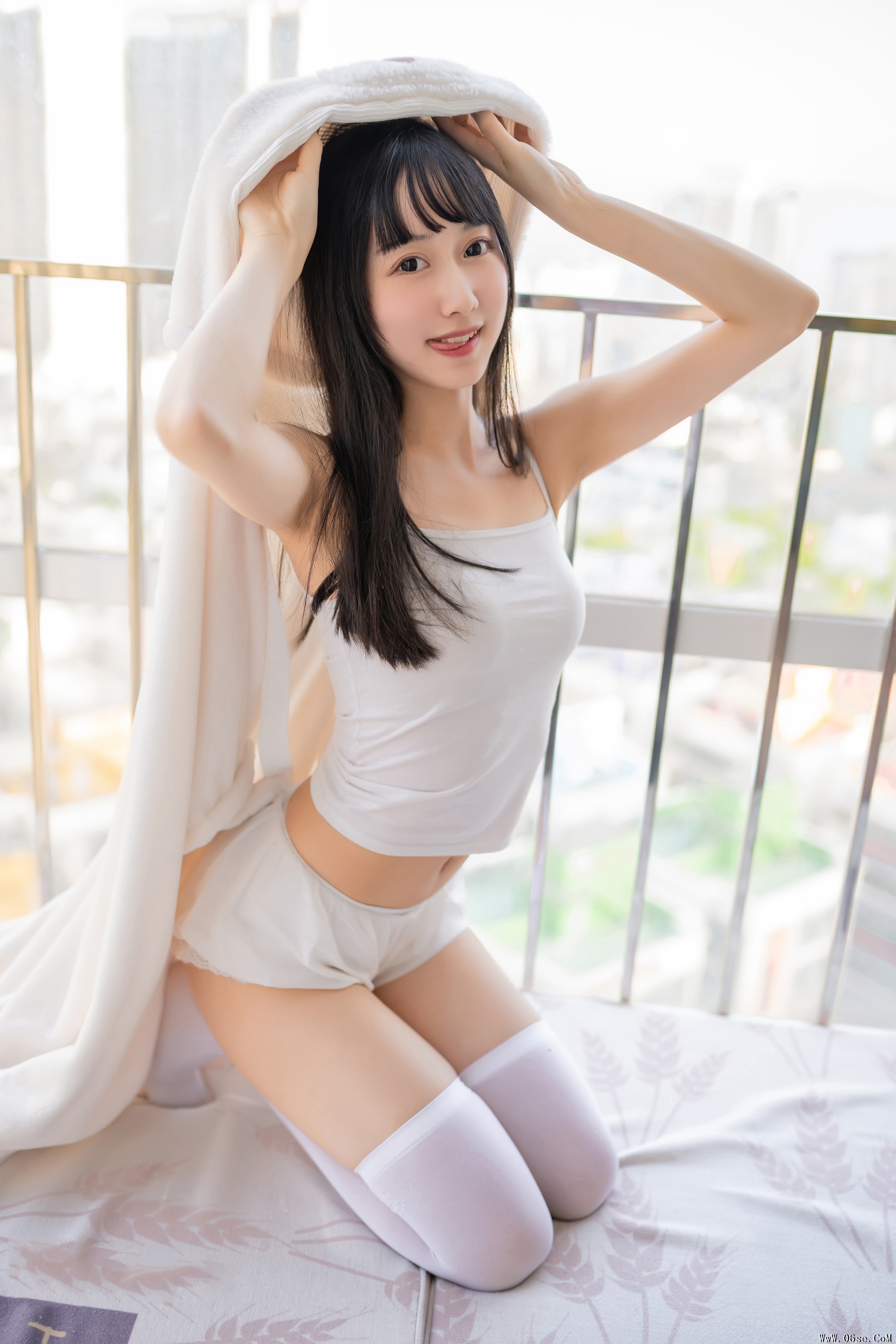 图片[37]-喵糖映画 VOL.245 浴巾兔子 [40P-141MB]-六色网