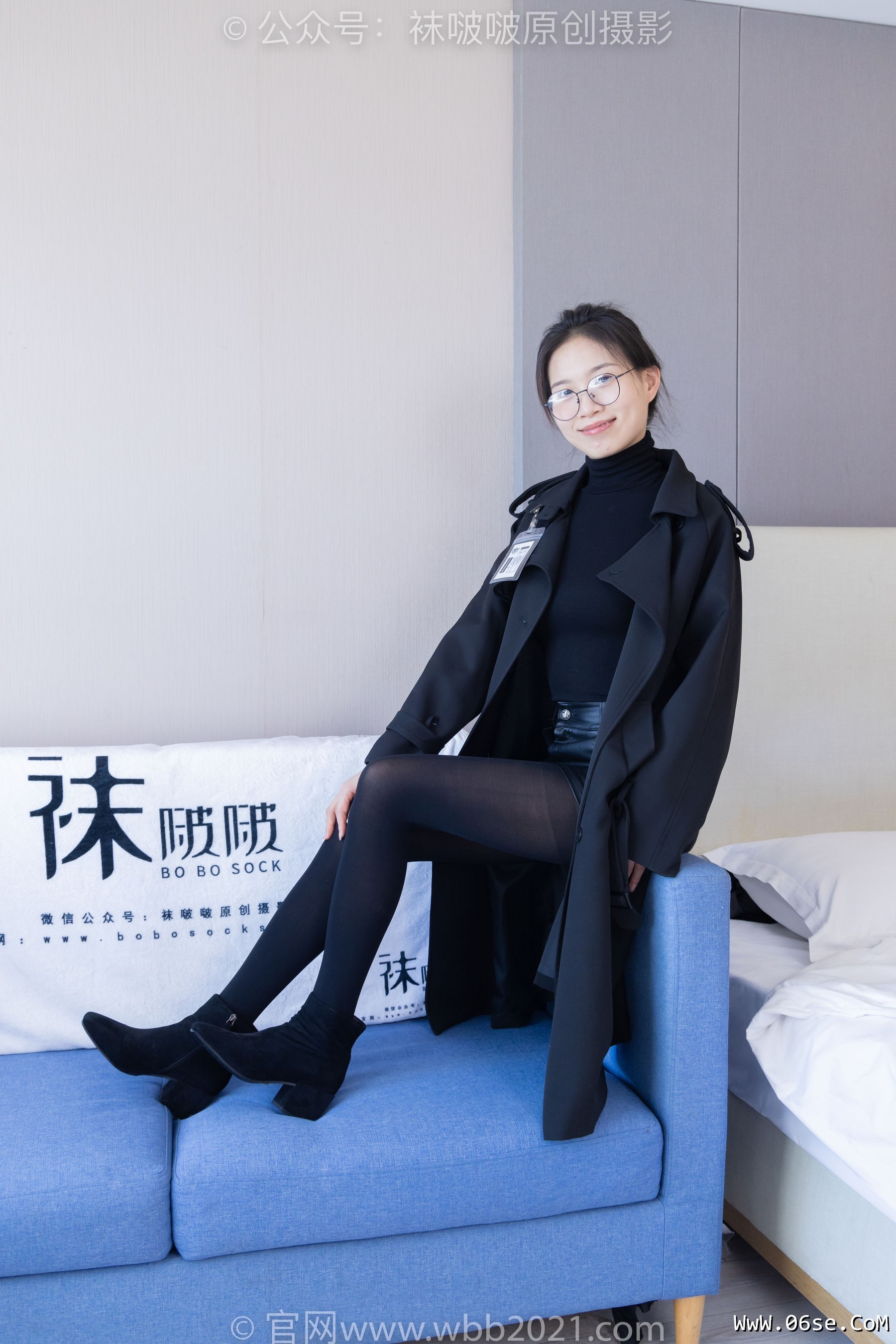 图片[48]-BoBoSocks袜啵啵 No.365 芝士 -短靴、平底鞋、厚黑丝、厚灰丝[140P]-六色网