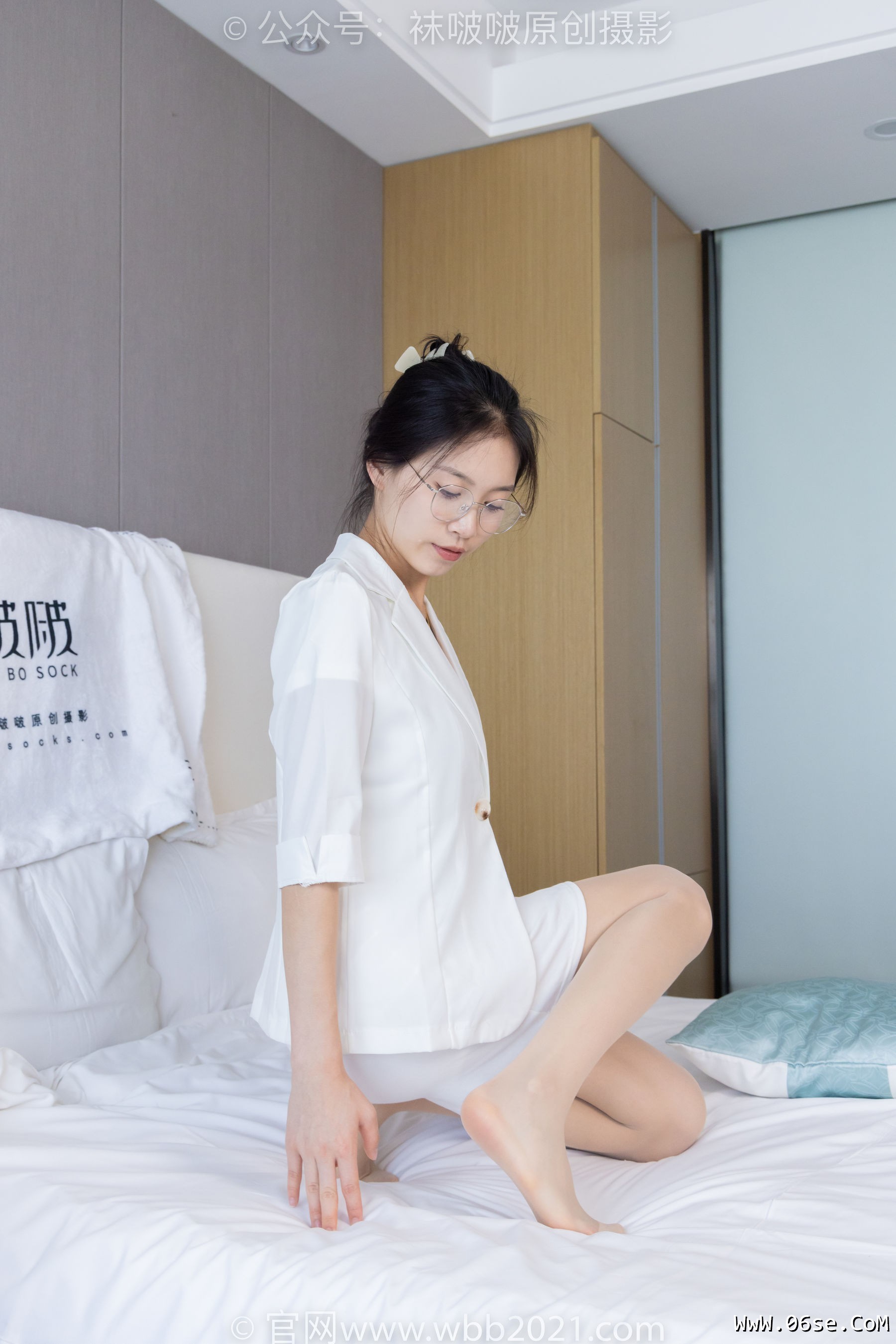 图片[5]-BoBoSocks袜啵啵 No.340 芝士 -平底鞋、肉丝[140P]-六色网