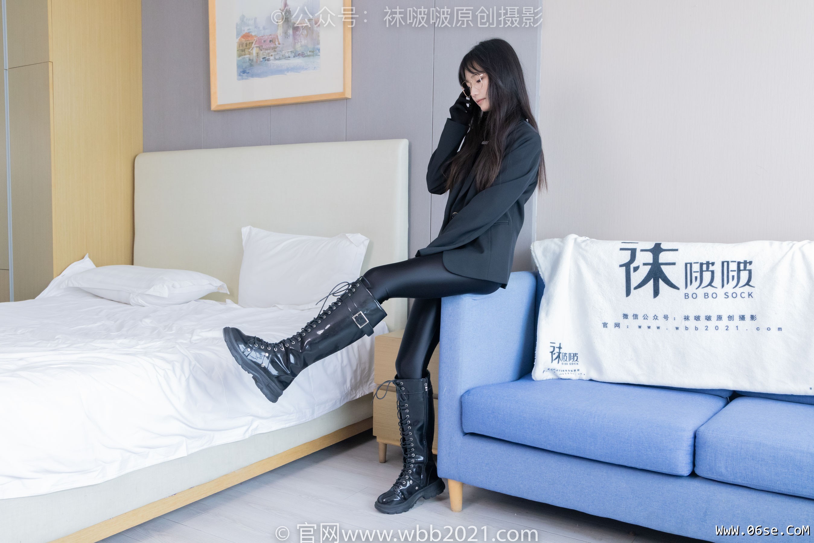 图片[55]-BoBoSocks袜啵啵 No.423 甜甜圈 -长靴、黑丝、连体衣裤里丝[145P]-六色网