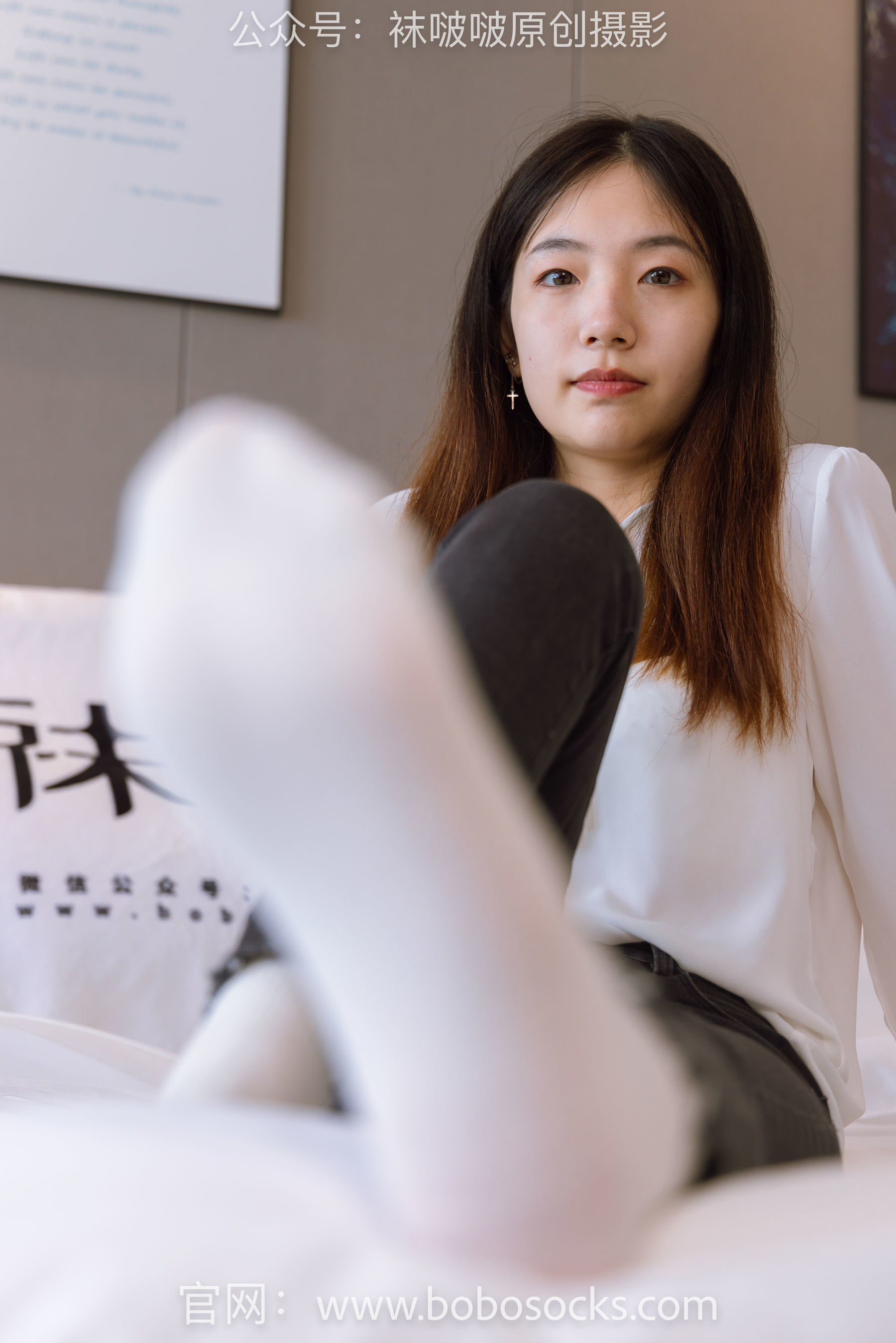 图片[101]-BoBoSocks袜啵啵 No.158 小甜豆-高跟长靴、白棉袜、裸足[136P]-六色网