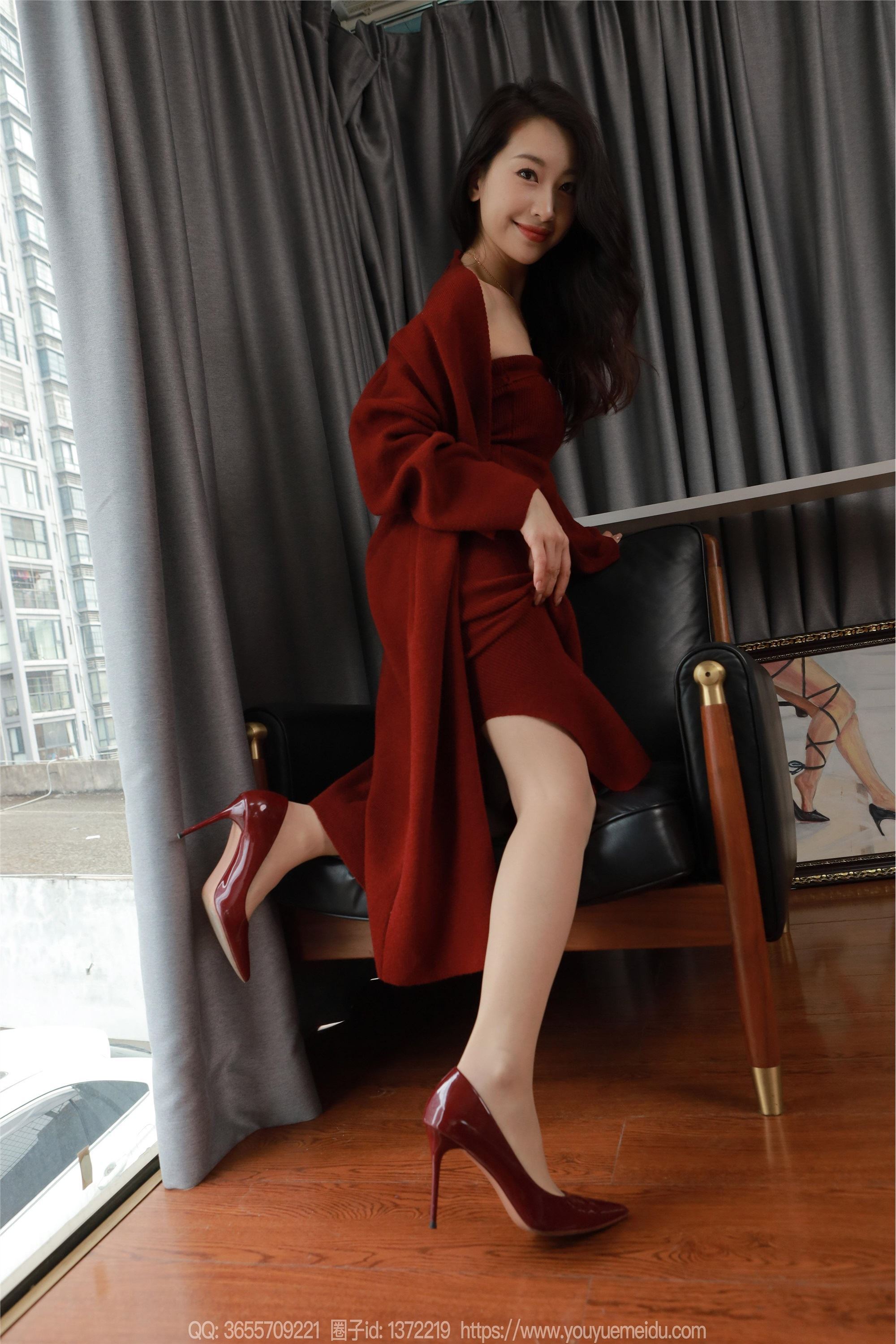 图片[14]-IESS异思趣向 2025.01.31 丝享家 1965 小婕《红色针织裙（下）》[83P]-六色网
