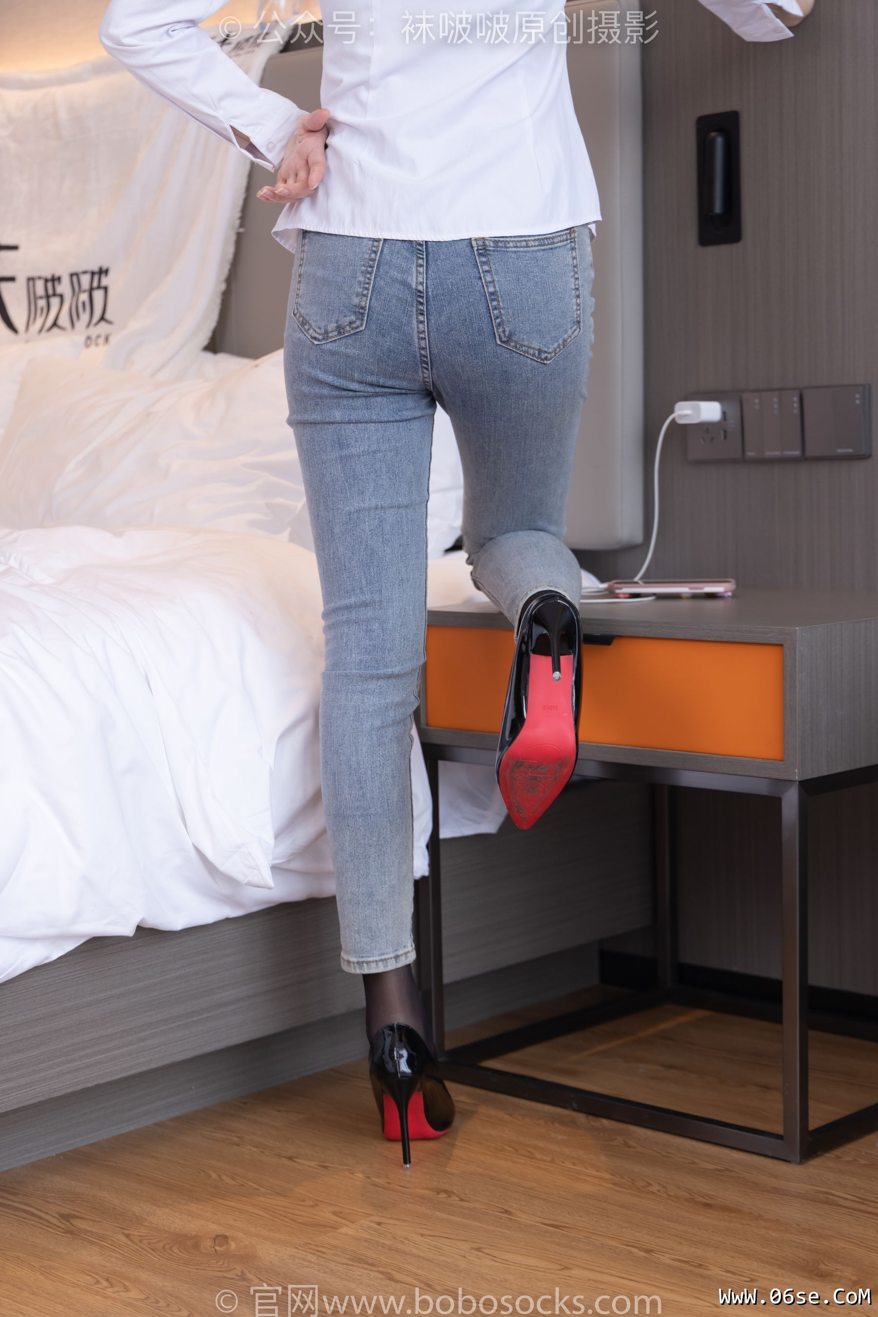 图片[13]-BoBoSocks袜啵啵 No.181 小甜豆-高跟鞋、黑丝、裤里丝[134P]-六色网