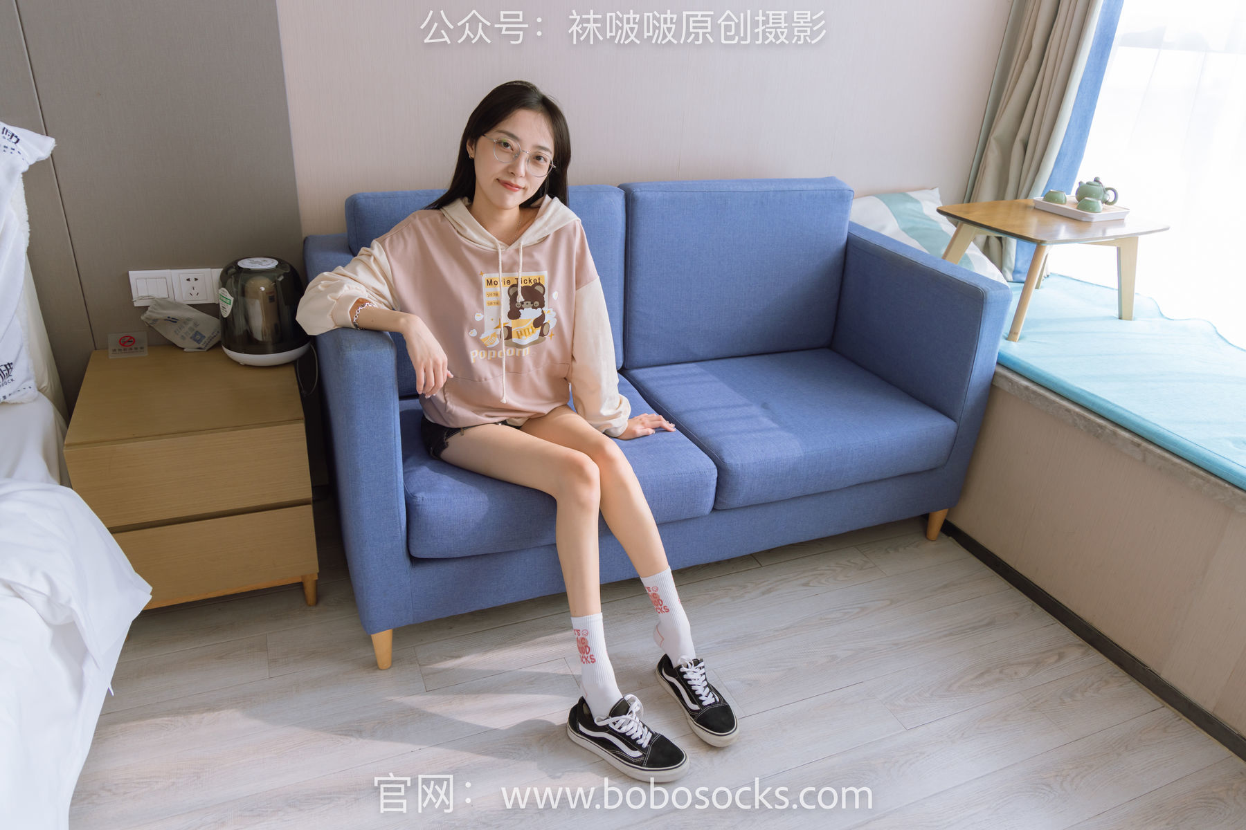 图片[102]-BoBoSocks袜啵啵 No.143 稚予-匡威板鞋、vans帆布鞋、两双白棉袜[166P]-六色网
