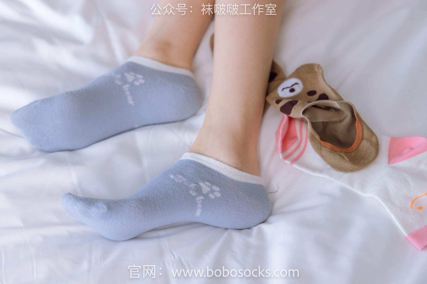 图片[58]-BoBoSocks袜啵啵 No.127 稚予-麦昆板鞋、两双自然穿旧棉袜、裸足[139P]-六色网