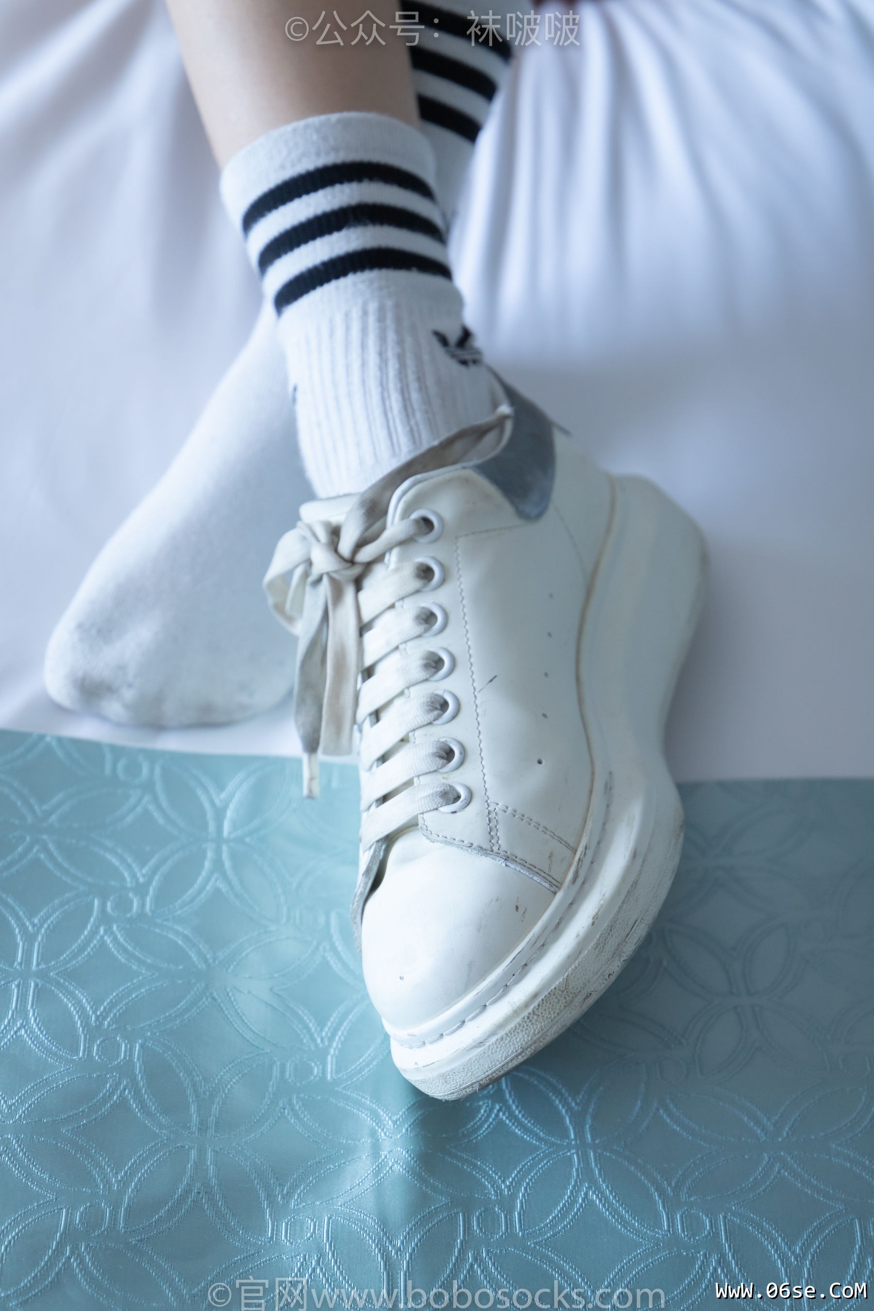 图片[35]-BoBoSocks袜啵啵 No.003 果冻-麦昆鞋、白色脏棉袜[133P]-六色网