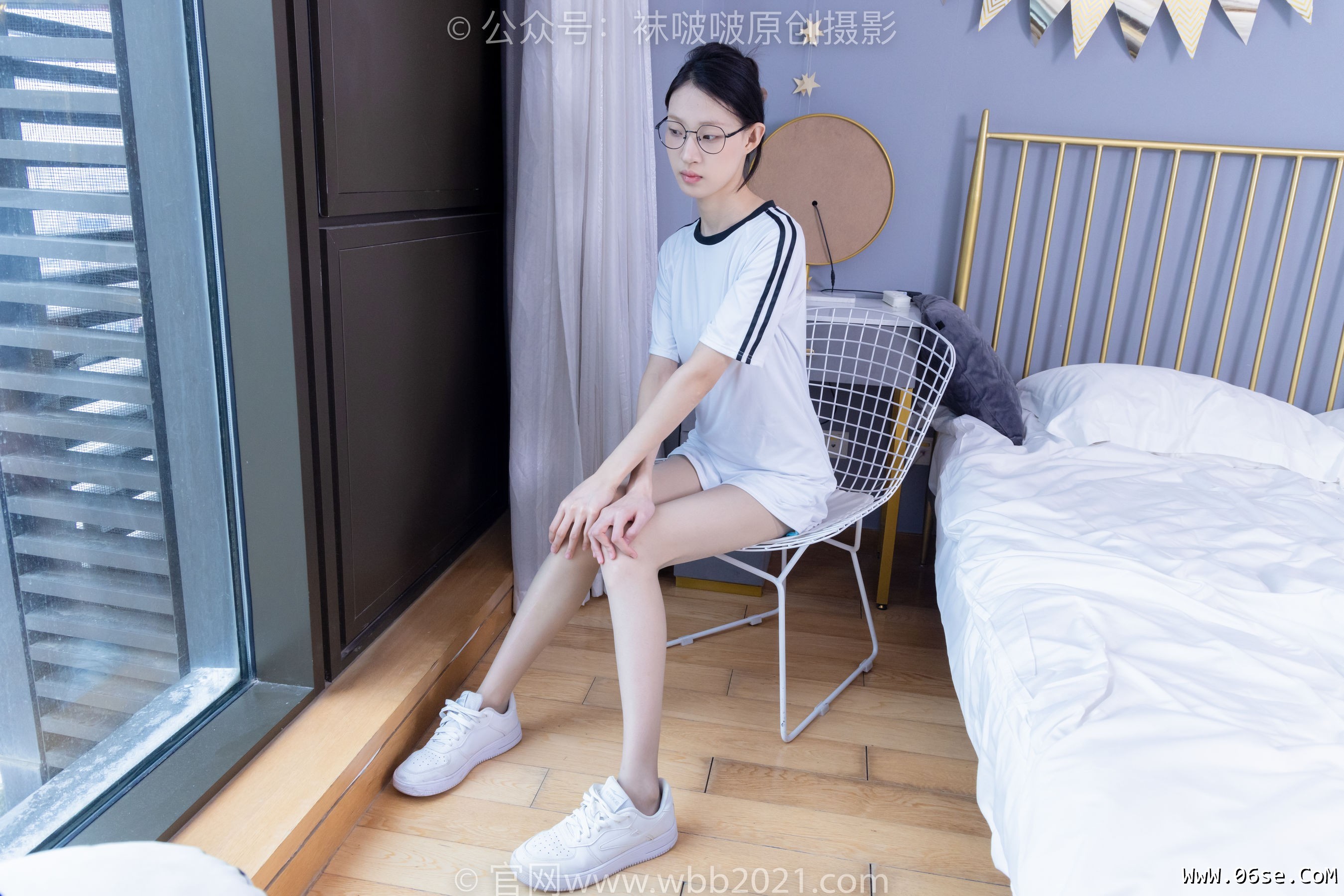 图片[129]-BoBoSocks袜啵啵 No.350 雪糕 -板鞋、灰丝[180P]-六色网