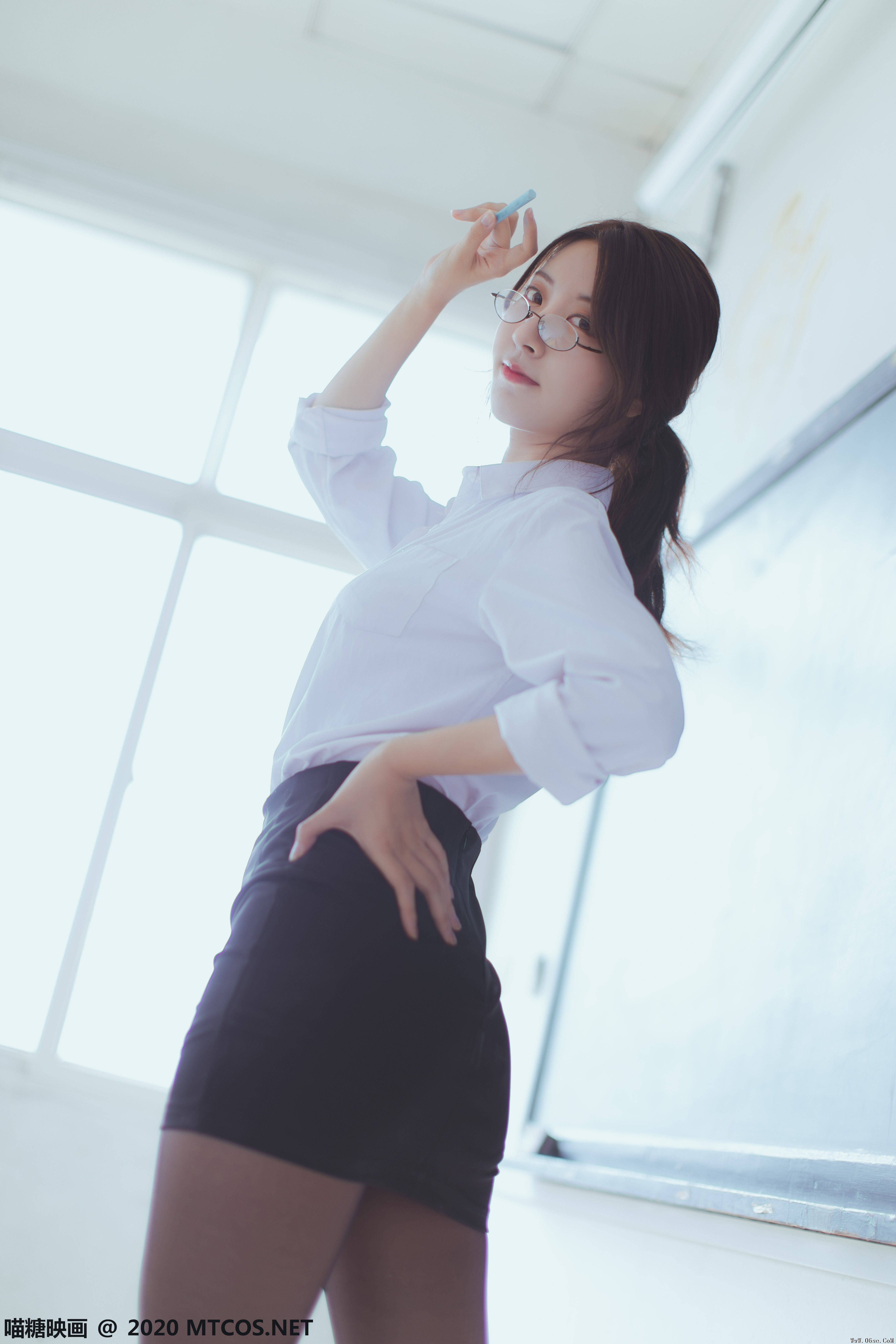 图片[8]-喵糖映画 VOL.282 OL制服 [29P-217MB]-六色网