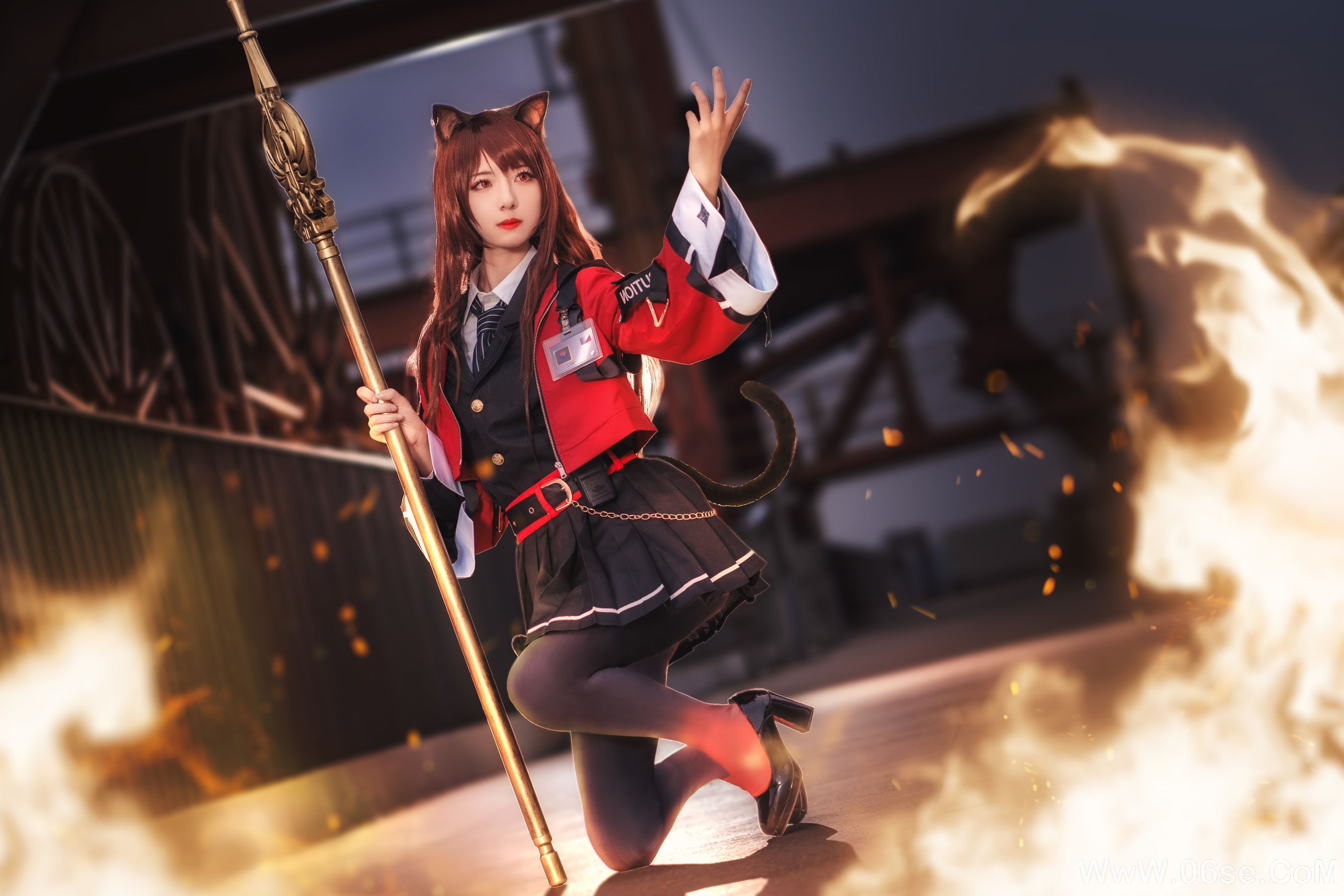 图片[8]-小姐姐弥音音ww 明日方舟 天火[14P]-六色网