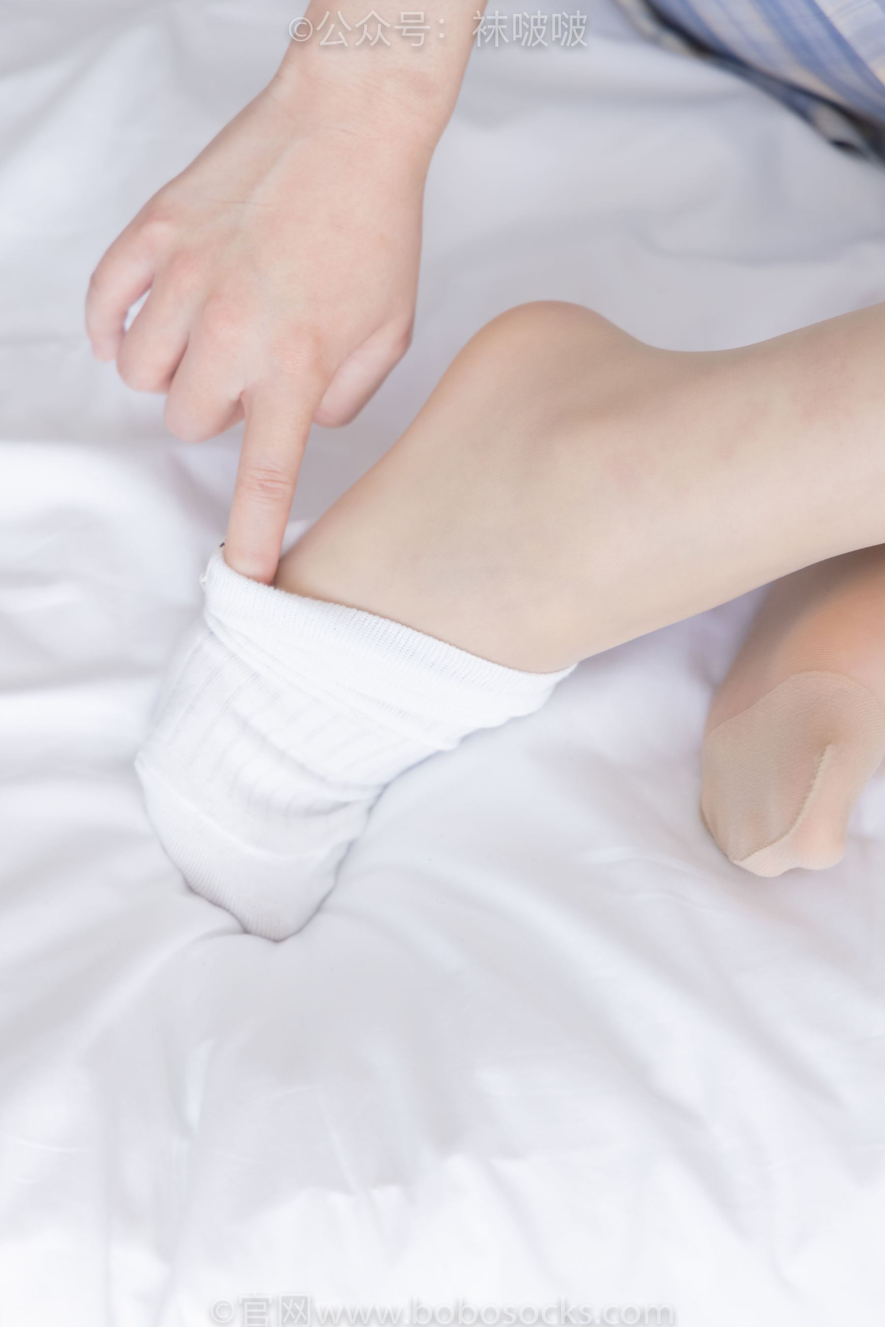 图片[93]-BoBoSocks袜啵啵 No.068 菠萝-JK制服、皮鞋、短白棉袜、肉丝[138P]-六色网