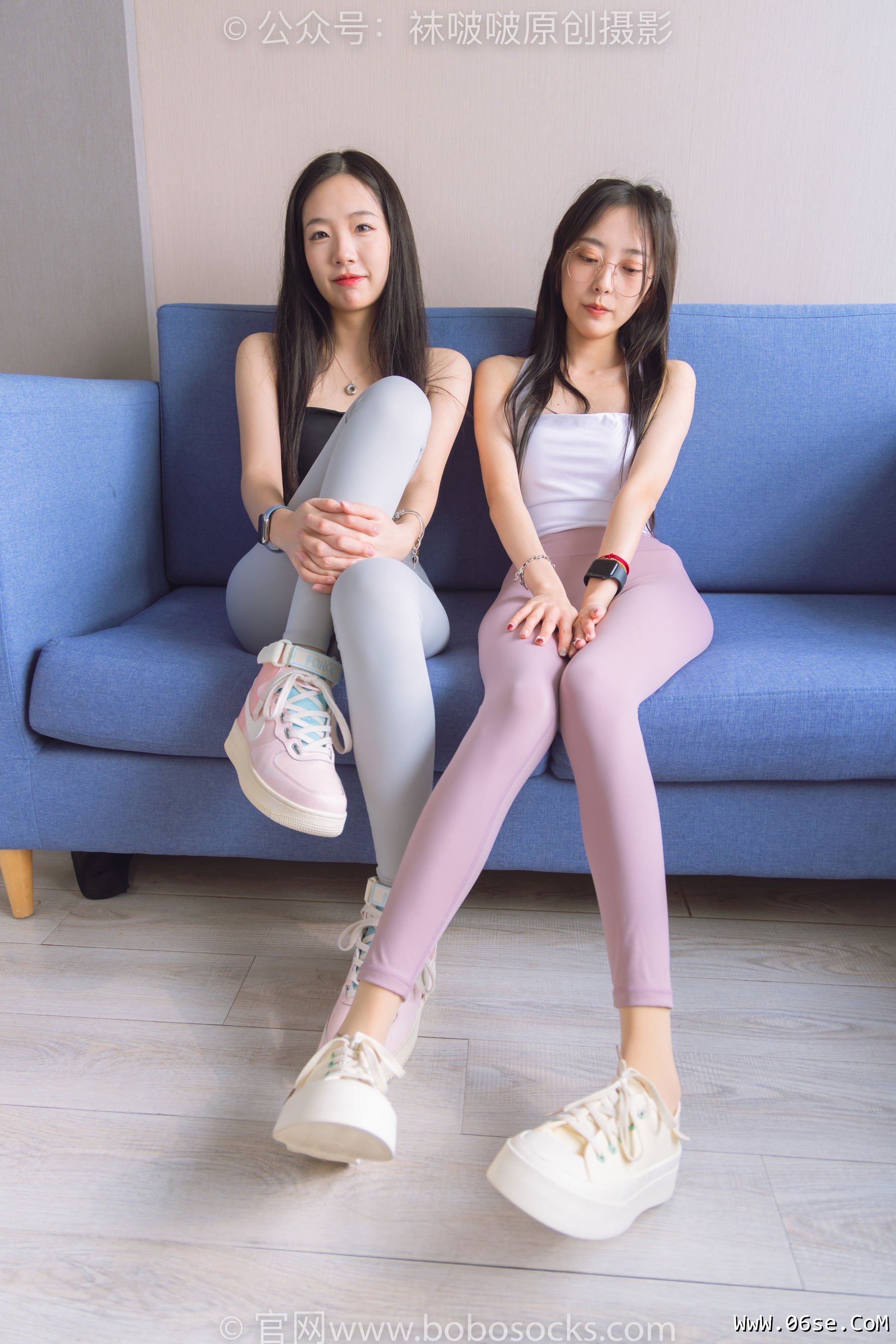 图片[74]-BoBoSocks袜啵啵 No.186 小甜豆稚予-瑜伽裤、运动鞋、肉丝[146P]-六色网