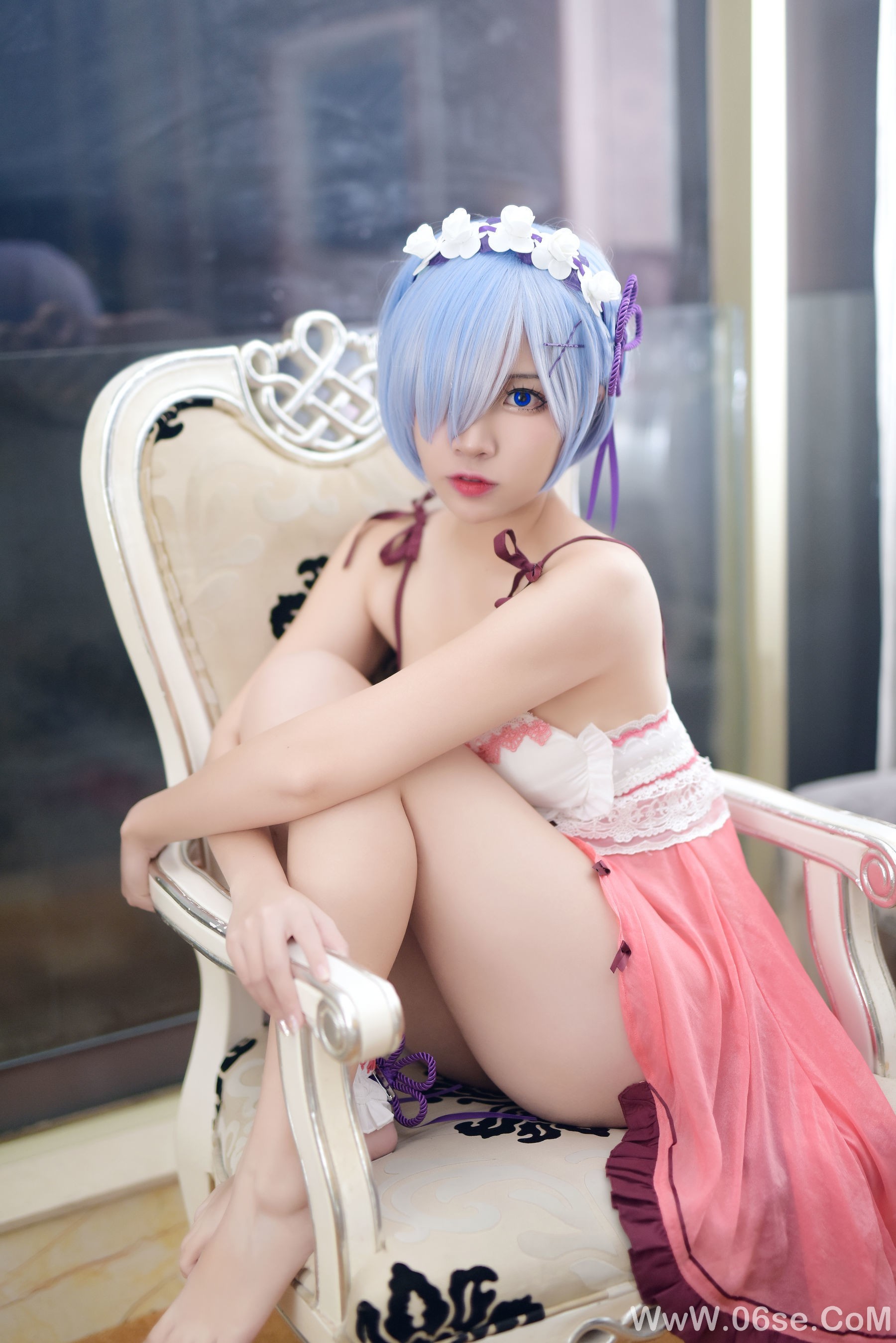 图片[6]-人气Coser二佐Nisa 蕾姆[42P]-六色网
