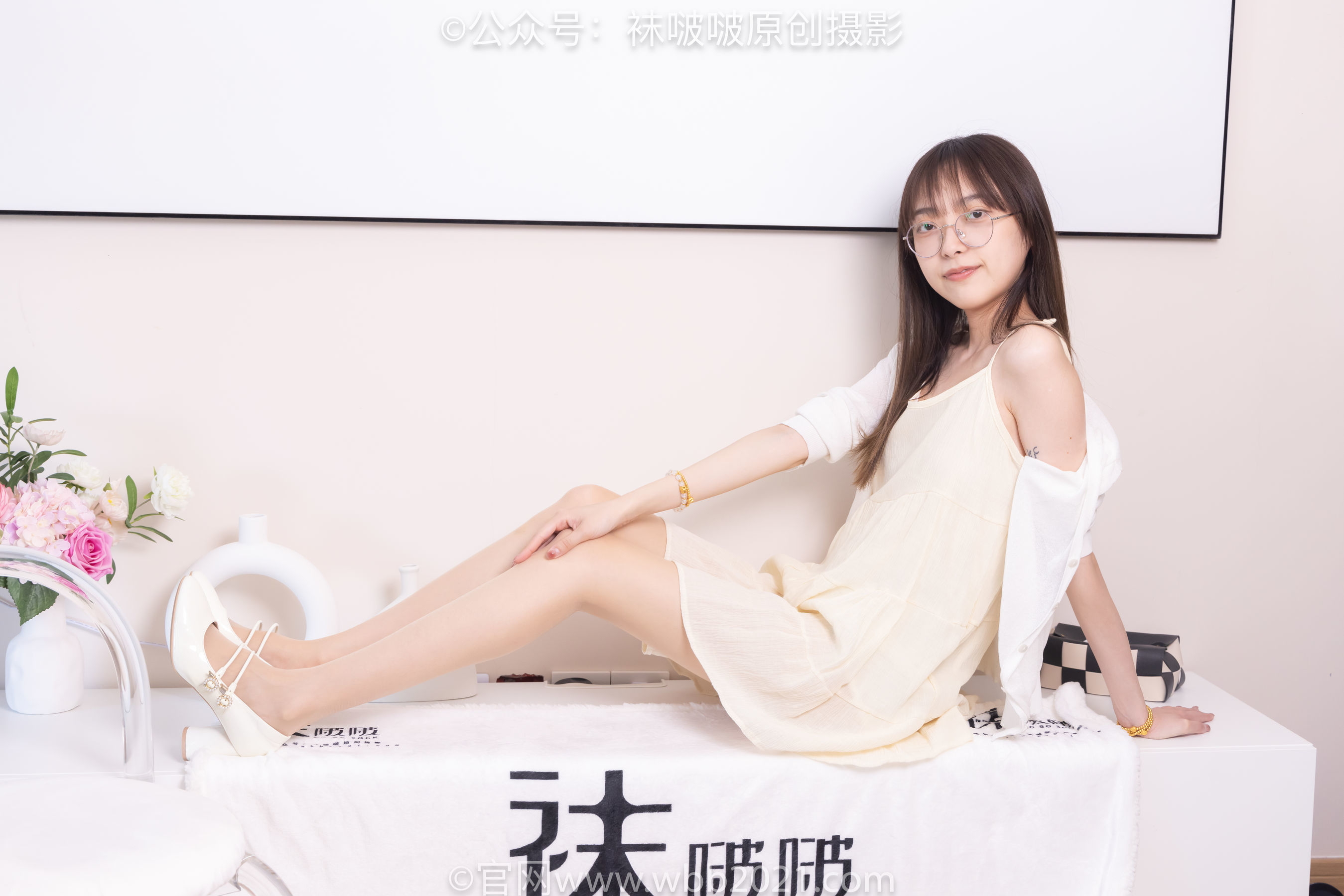 图片[65]-BoBoSocks袜啵啵 No.391 稚予 -两双高跟鞋、肉丝、油亮白丝、裸足[145P]-六色网