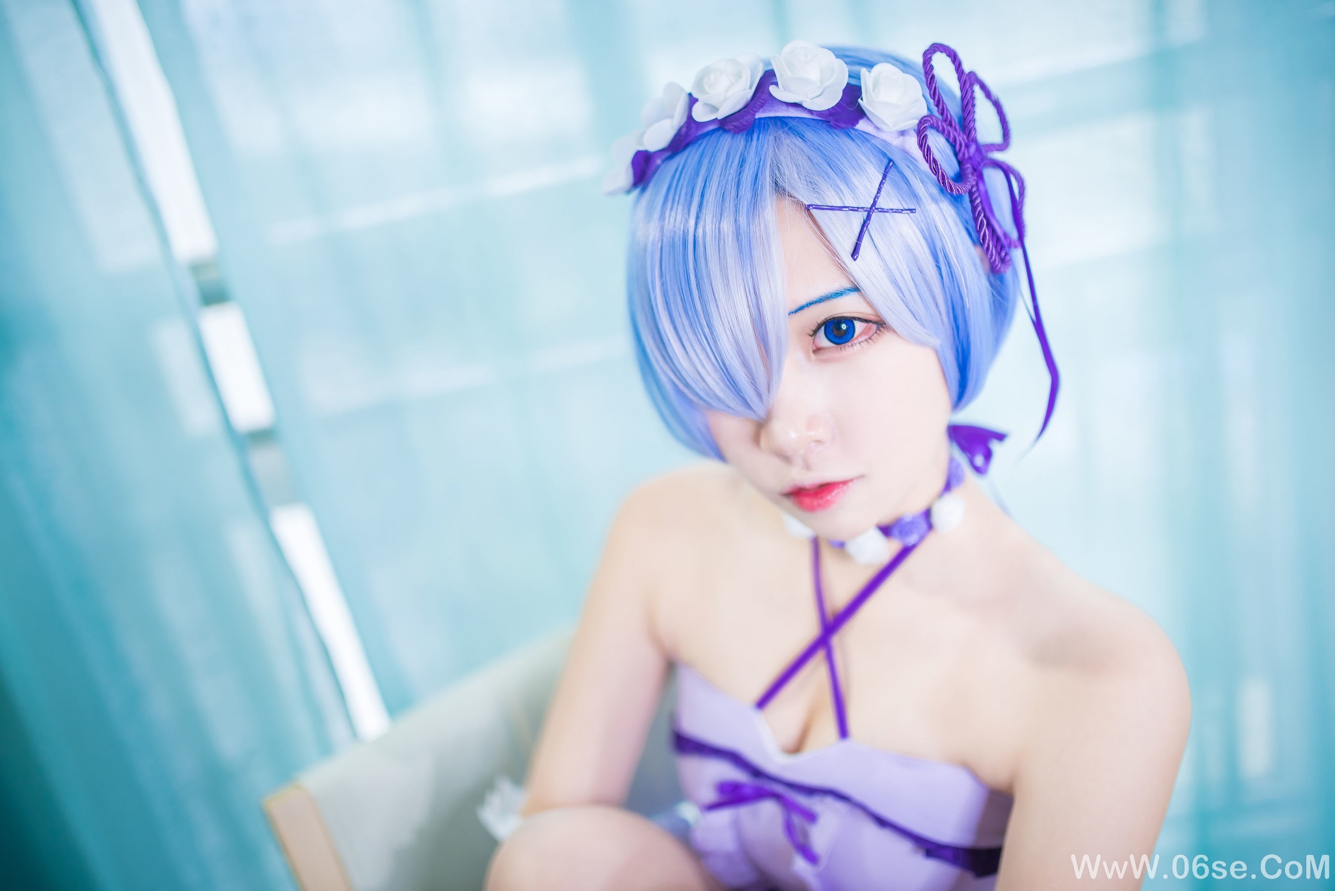 图片[35]-人气Coser二佐Nisa 蕾姆[42P]-六色网