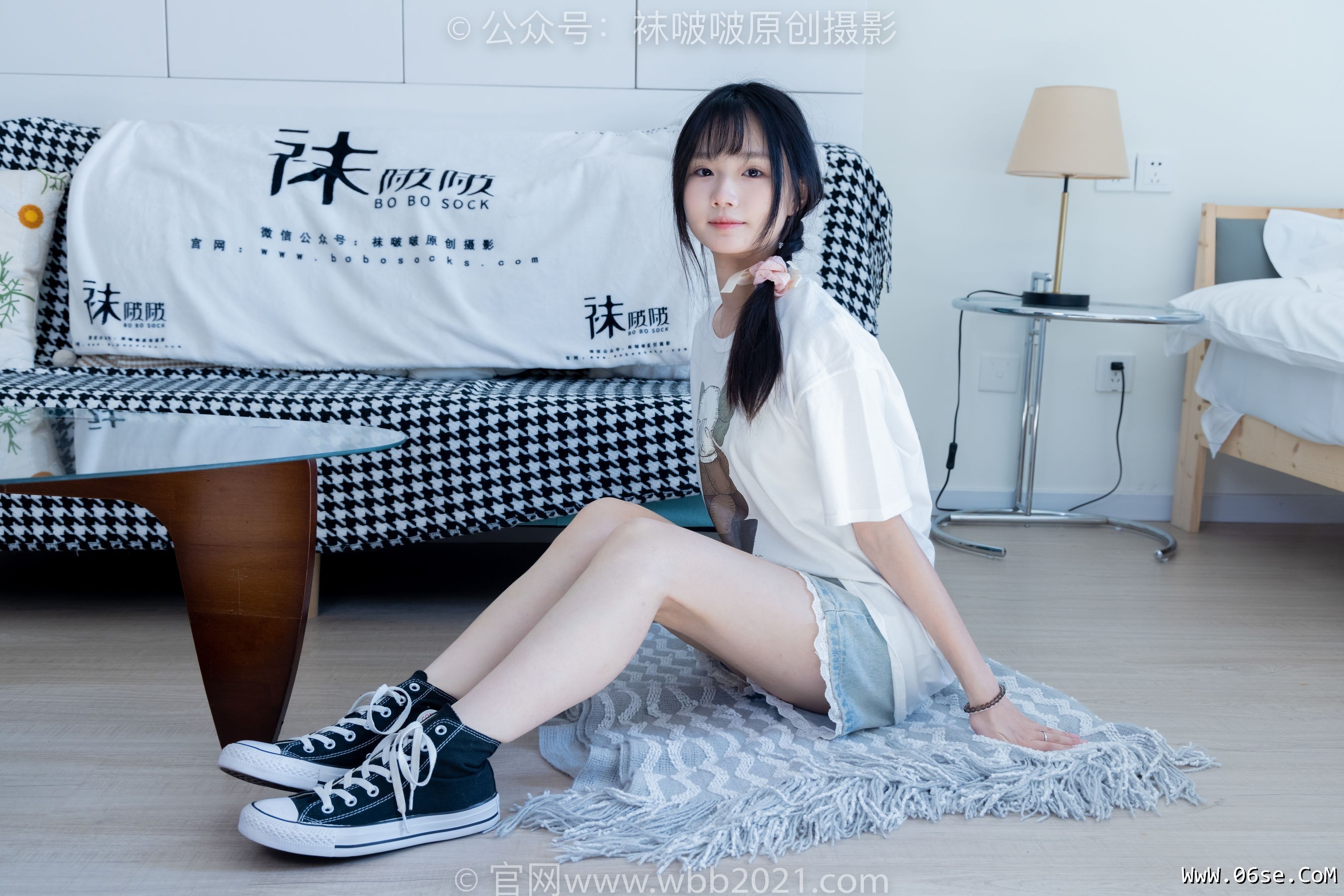 图片[75]-BoBoSocks袜啵啵 No.331 甜甜圈 -板鞋、白棉袜、裸足[144P]-六色网