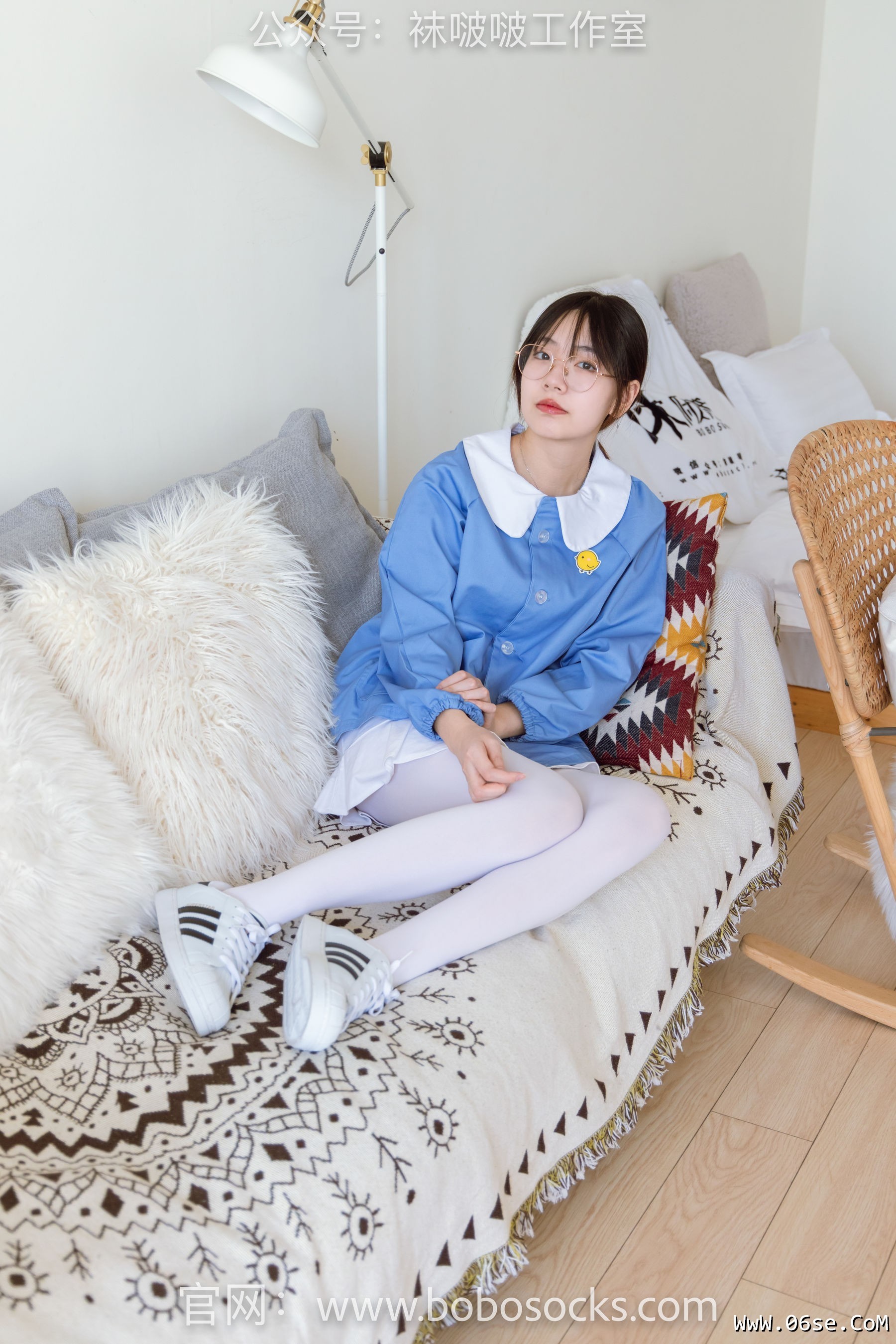 图片[40]-BoBoSocks袜啵啵 No.093 小甜豆-贝壳头、厚白丝[132P]-六色网