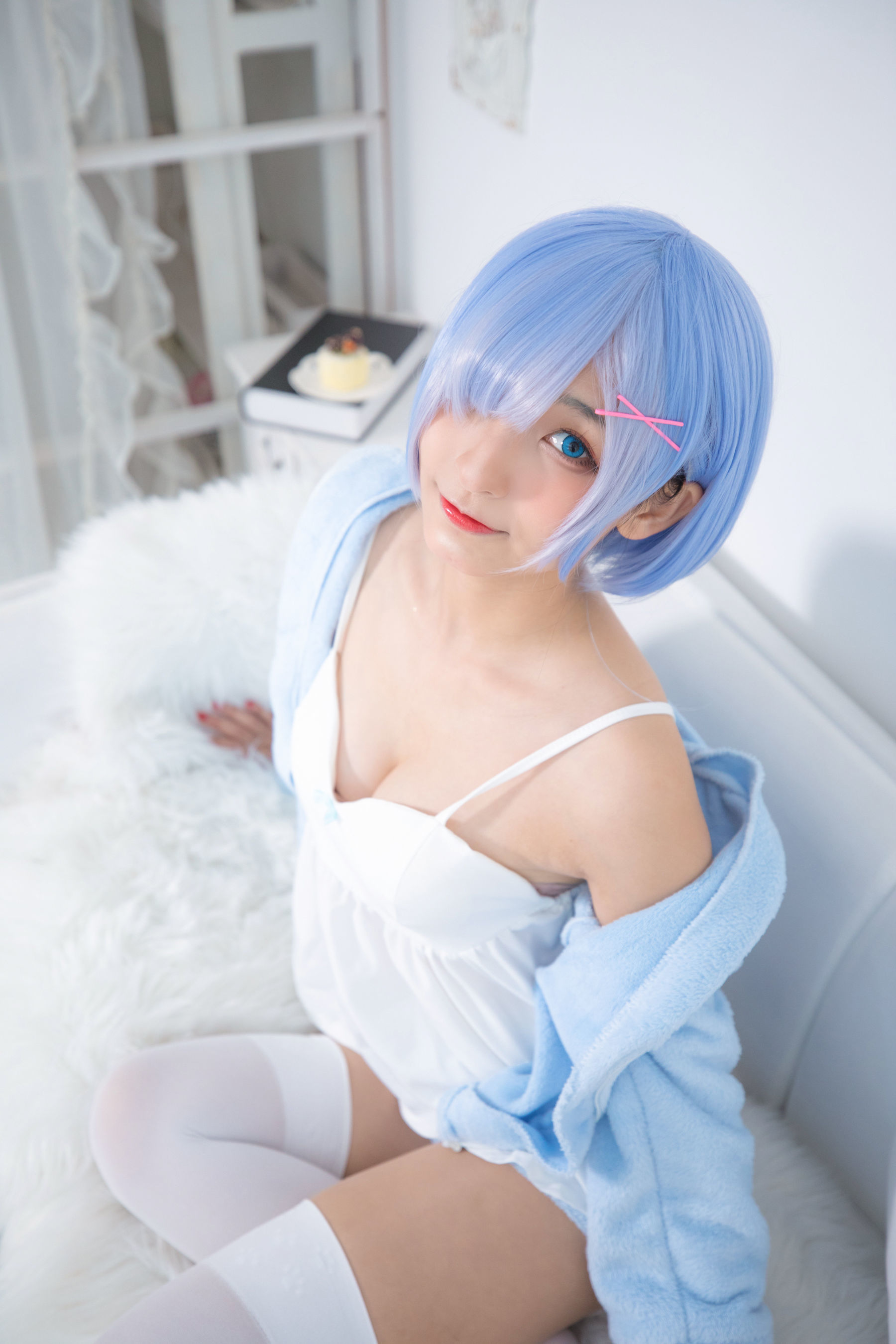 图片[6]-二次元美女古川kagura 蕾姆[100P]-六色网