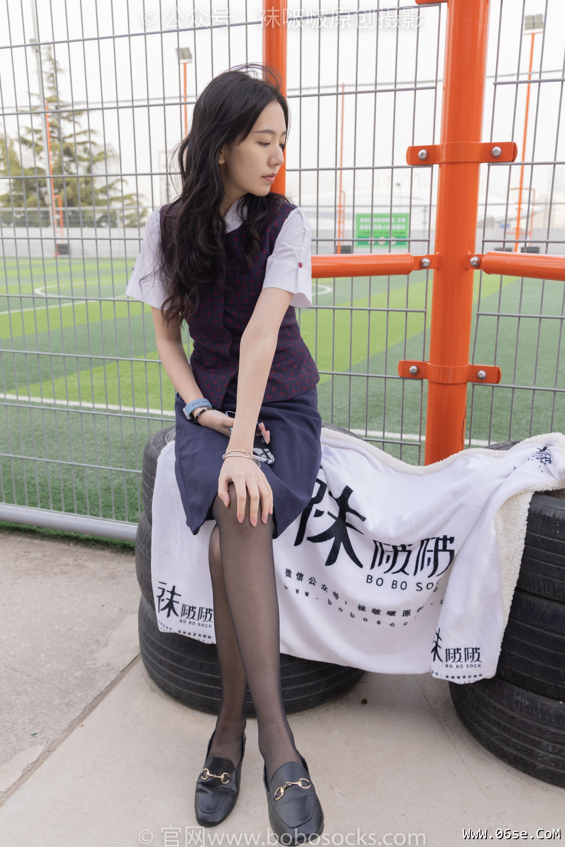 图片[47]-BoBoSocks袜啵啵 No.227 小甜豆-皮鞋、黑丝、裸足[150P]-六色网