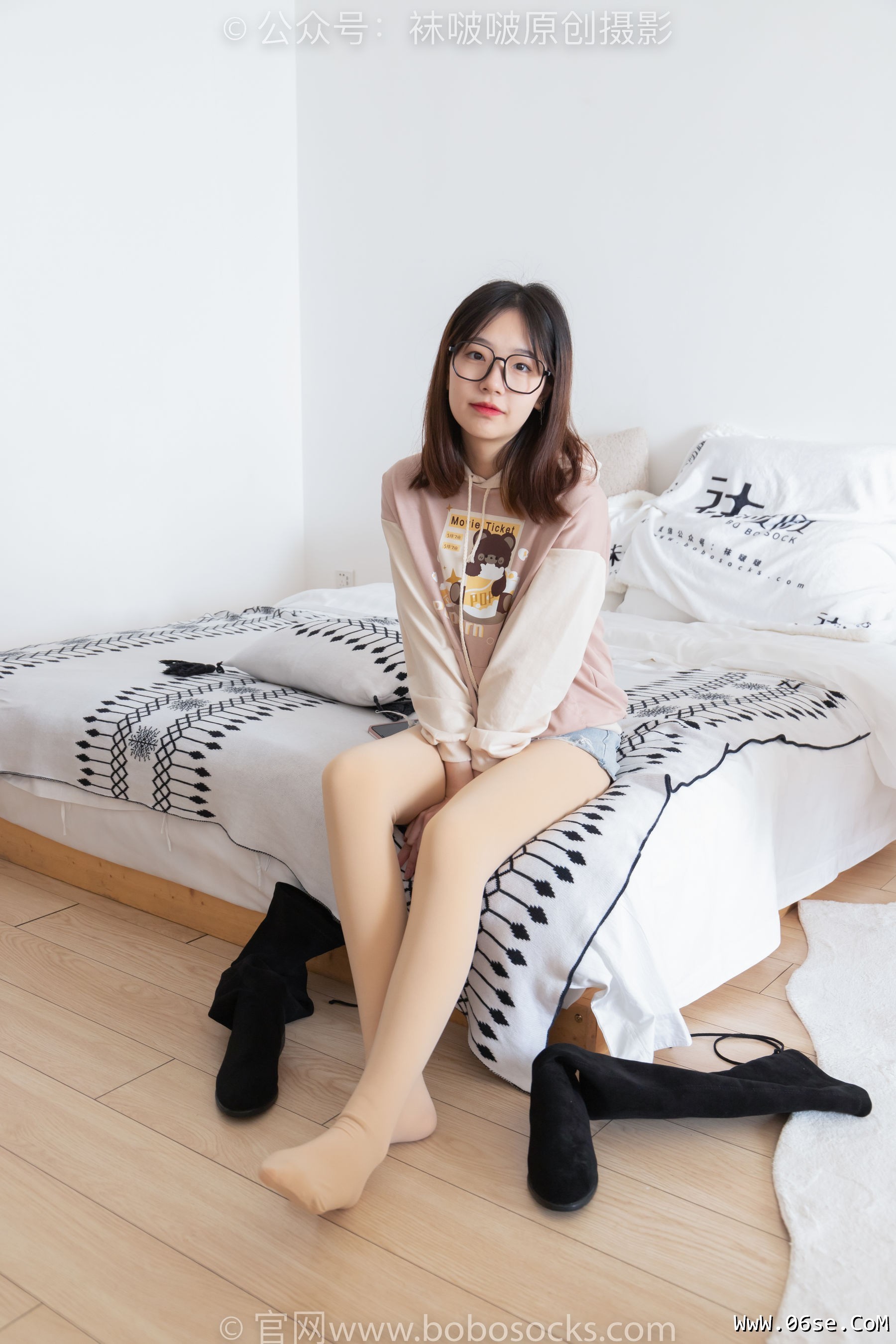 图片[115]-BoBoSocks袜啵啵 No.218 小甜豆-长靴、厚肉丝[140P]-六色网