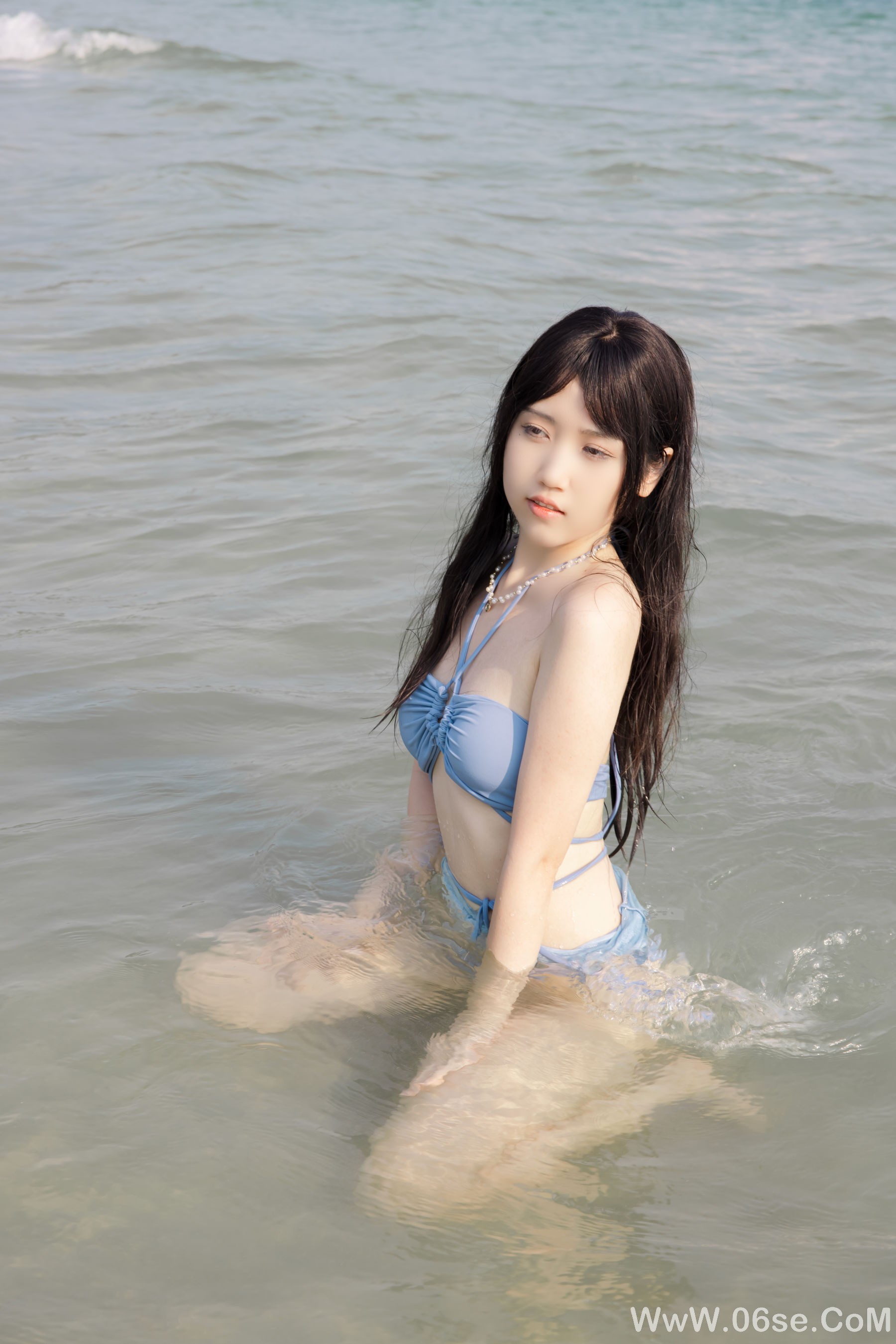 图片[56]-微博人气Coser不呆猫 – 泳衣JK学妹[59P]-六色网
