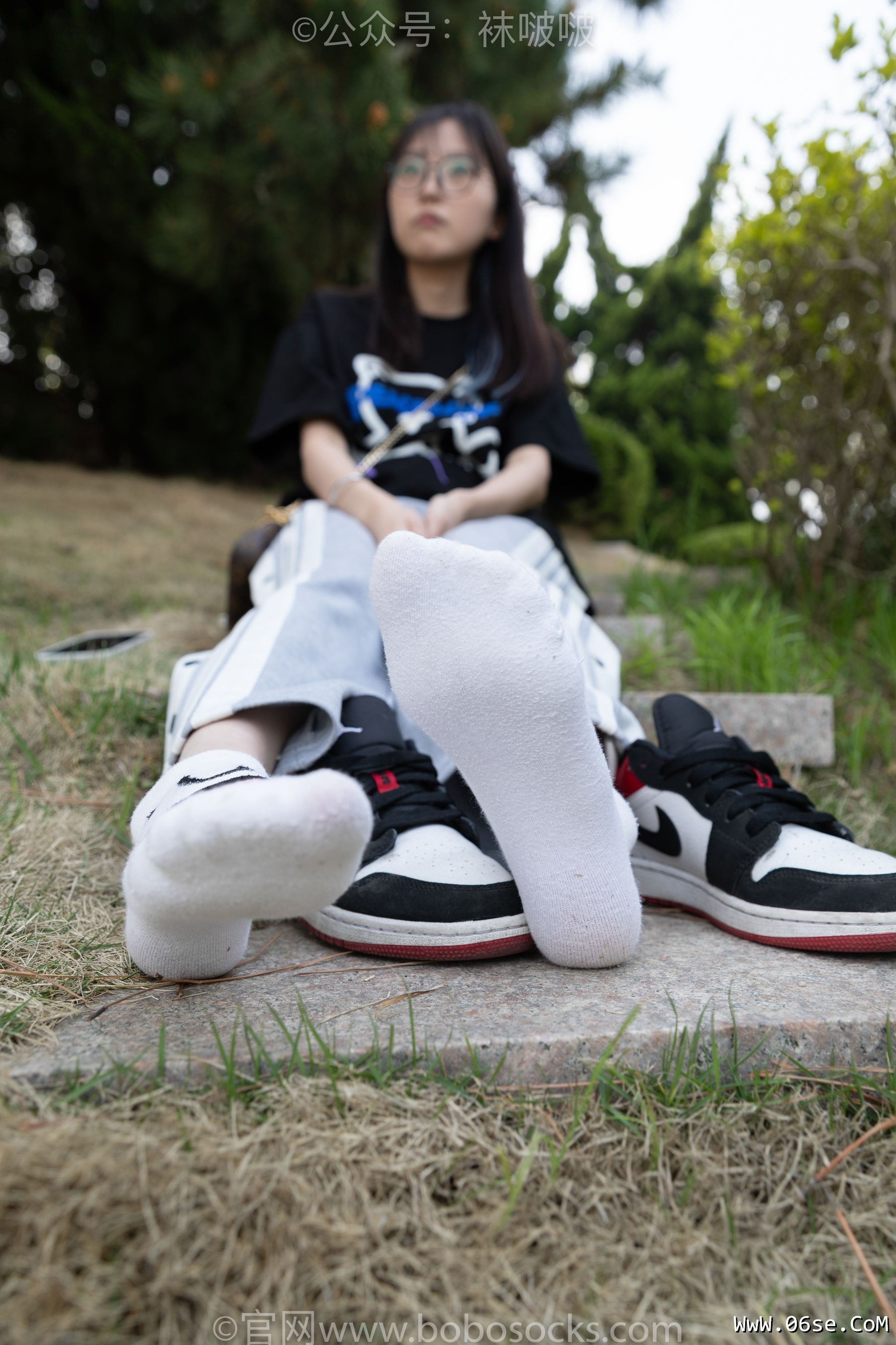 图片[67]-BoBoSocks袜啵啵 No.023 稚予-AJ、白色短棉袜、裸足[119P]-六色网