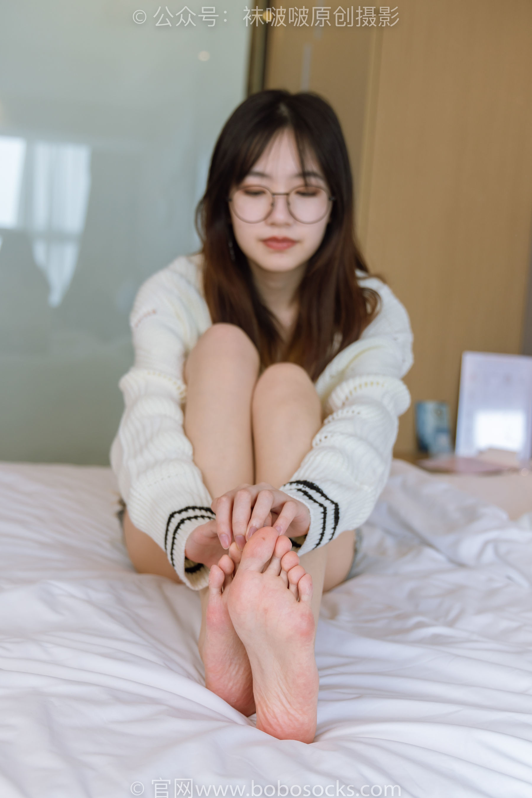 图片[80]-BoBoSocks袜啵啵 No.222 小甜豆-长靴、白棉袜、裸足[180P]-六色网