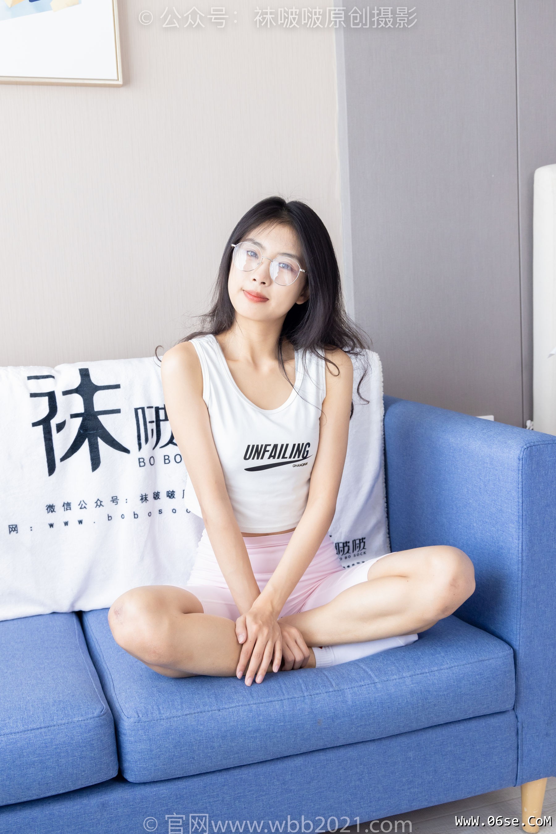图片[206]-BoBoSocks袜啵啵 No.301 奶油 -两双板鞋、白棉袜、短黑丝、裸足[240P]-六色网