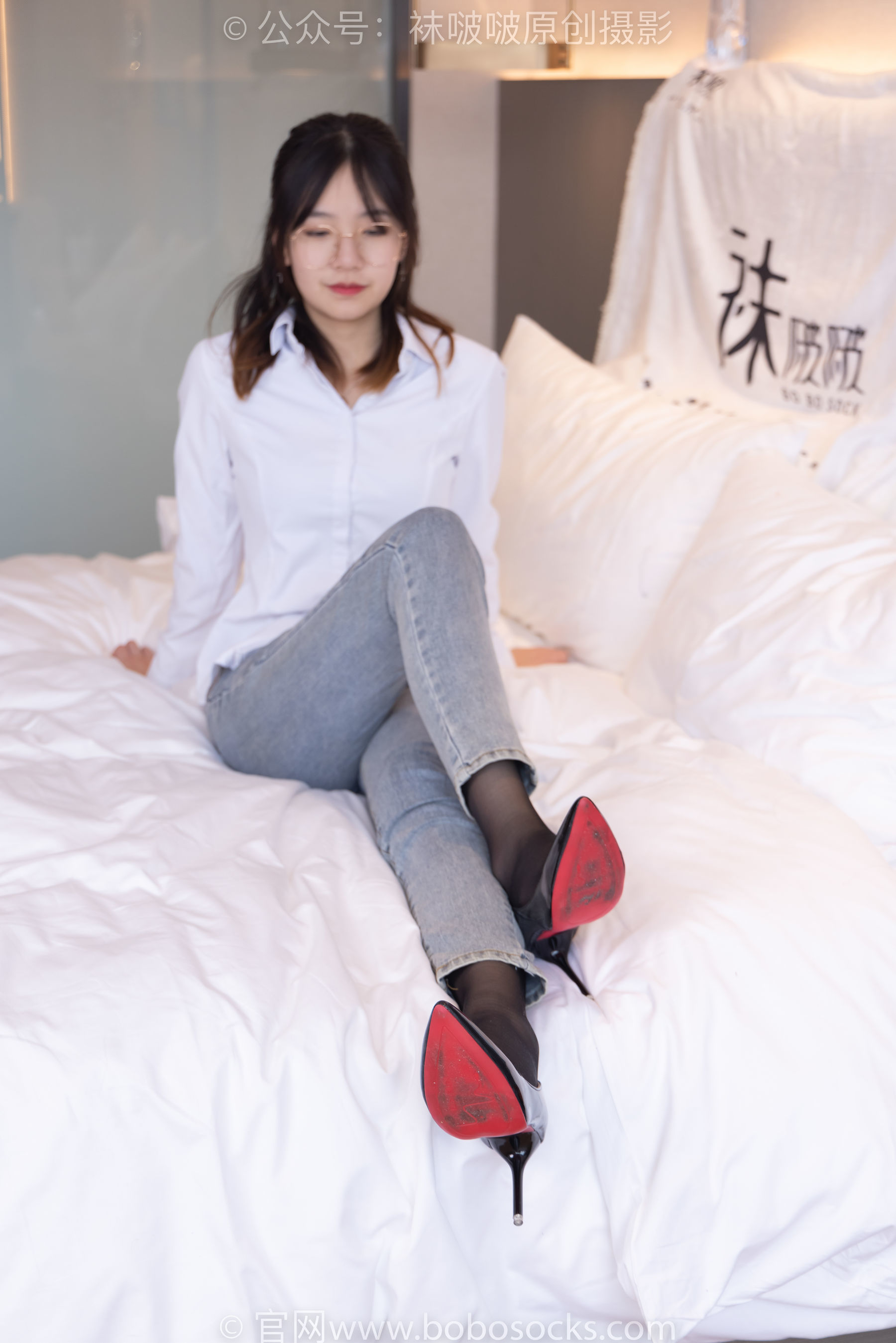 图片[63]-BoBoSocks袜啵啵 No.181 小甜豆-高跟鞋、黑丝、裤里丝[134P]-六色网