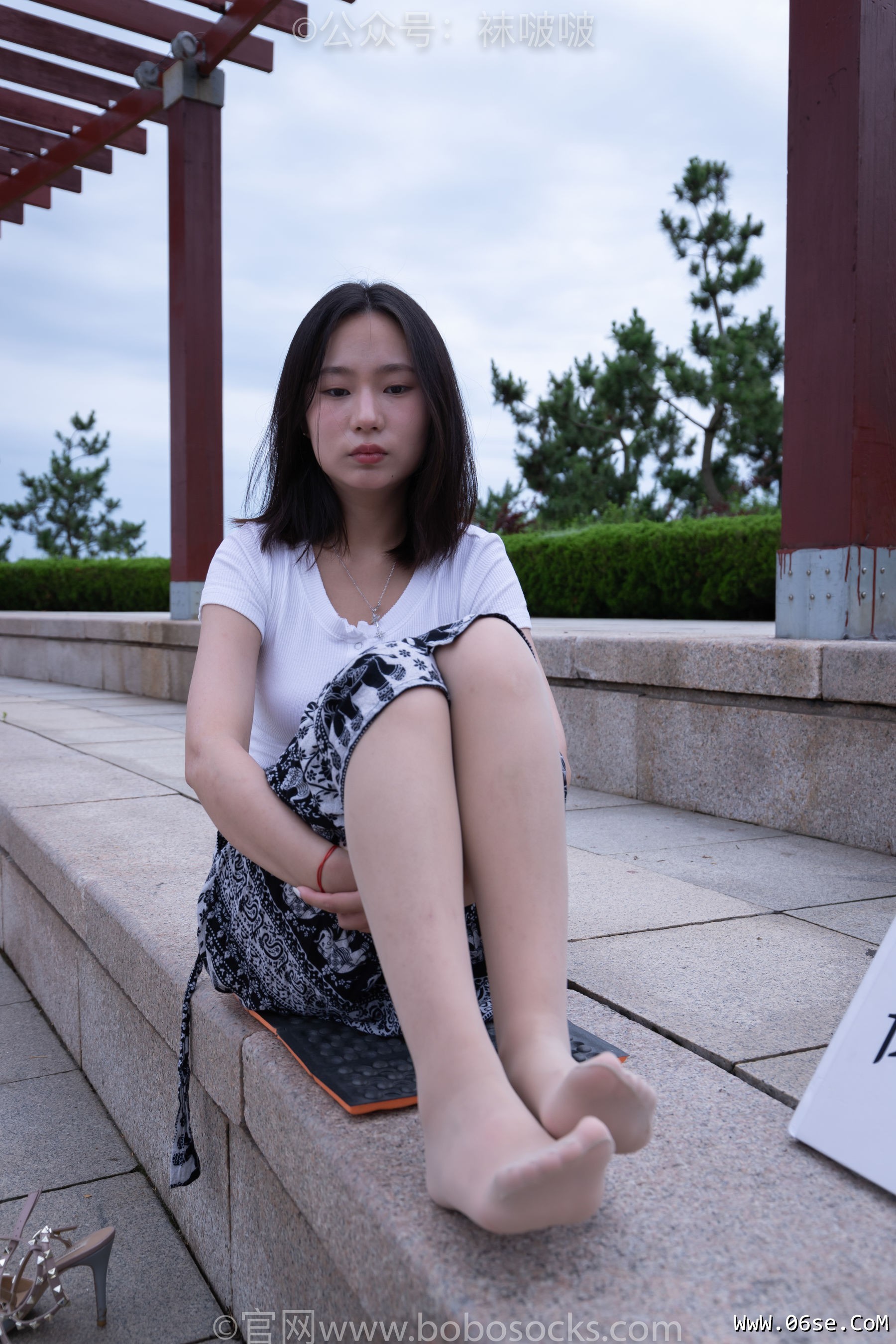 图片[115]-BoBoSocks袜啵啵 No.014 思思-华伦天奴高跟鞋、肉丝[140P]-六色网