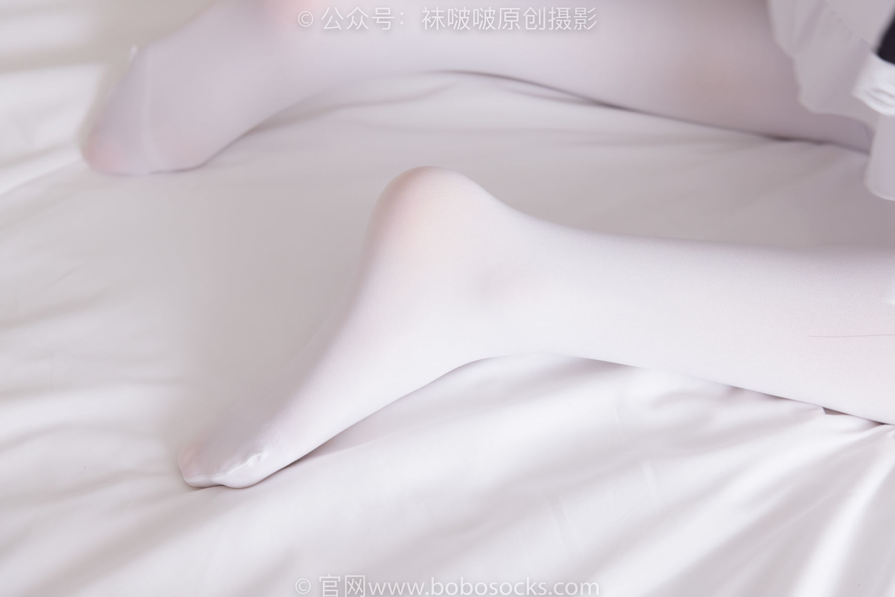 图片[115]-BoBoSocks袜啵啵 No.195 小甜豆-黑皮鞋、厚白丝、女仆装[135P]-六色网