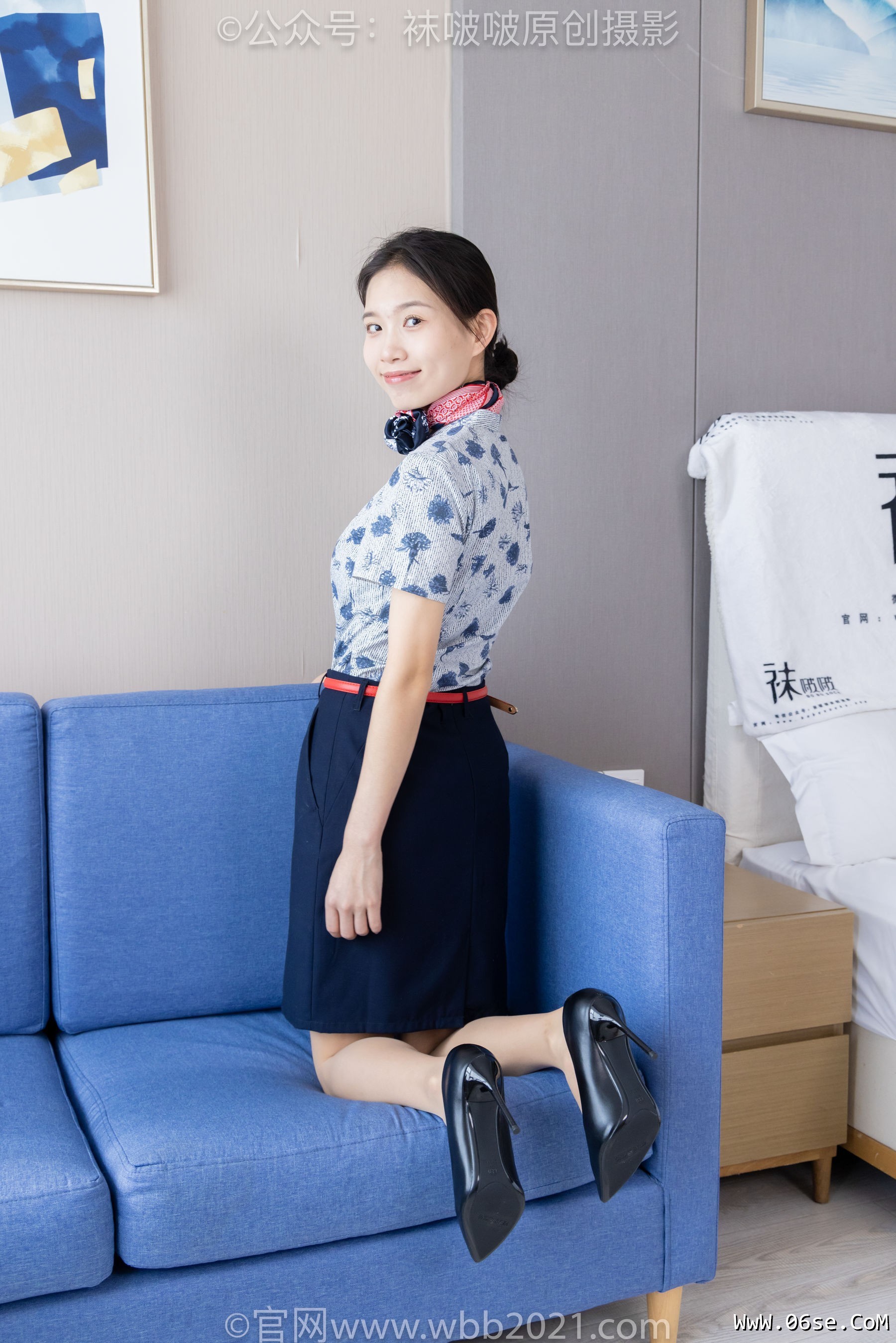 图片[59]-BoBoSocks袜啵啵 No.334 芝士 -东航制服、两双高跟鞋、薄肉丝、薄灰丝[141P]-六色网