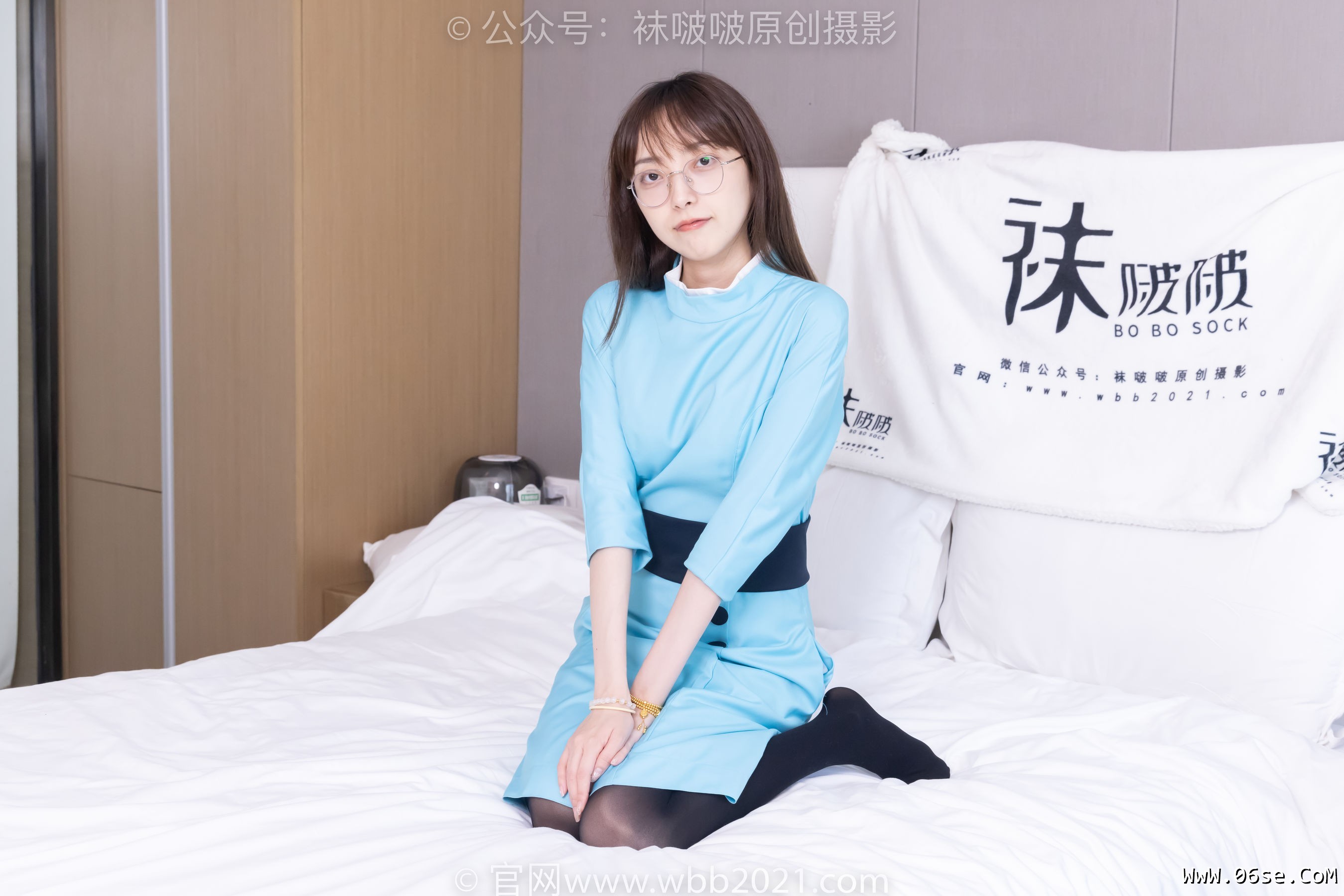 图片[194]-BoBoSocks袜啵啵 No.440 稚予 -高跟鞋、厚黑丝、空姐制服[200P]-六色网