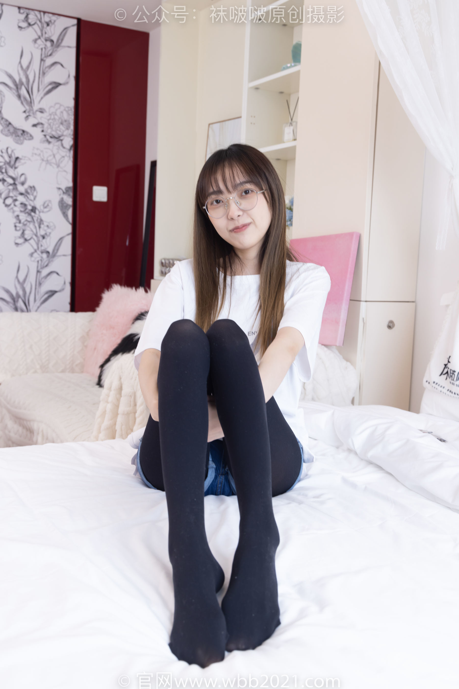 图片[11]-BoBoSocks袜啵啵 No.330 稚予 -高跟鞋、厚黑丝[150P]-六色网