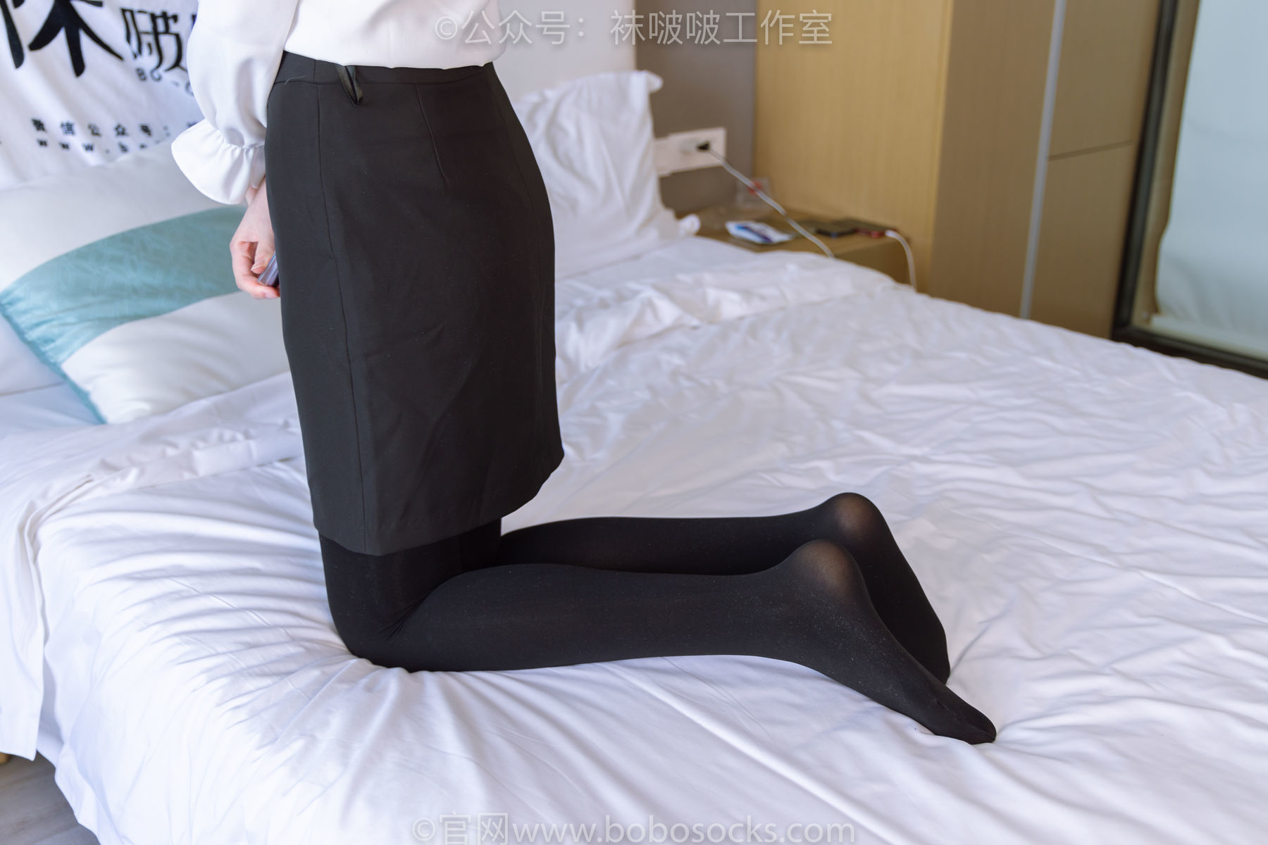图片[79]-BoBoSocks袜啵啵 No.090 小甜豆-高跟鞋、厚黑丝[140P]-六色网