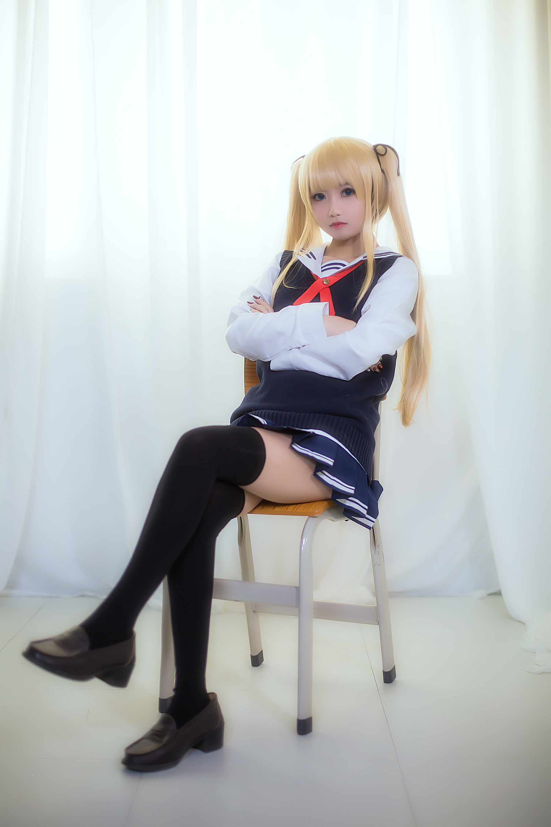 图片[15]-白嫩美少女鬼畜瑶 校服[15P]-六色网