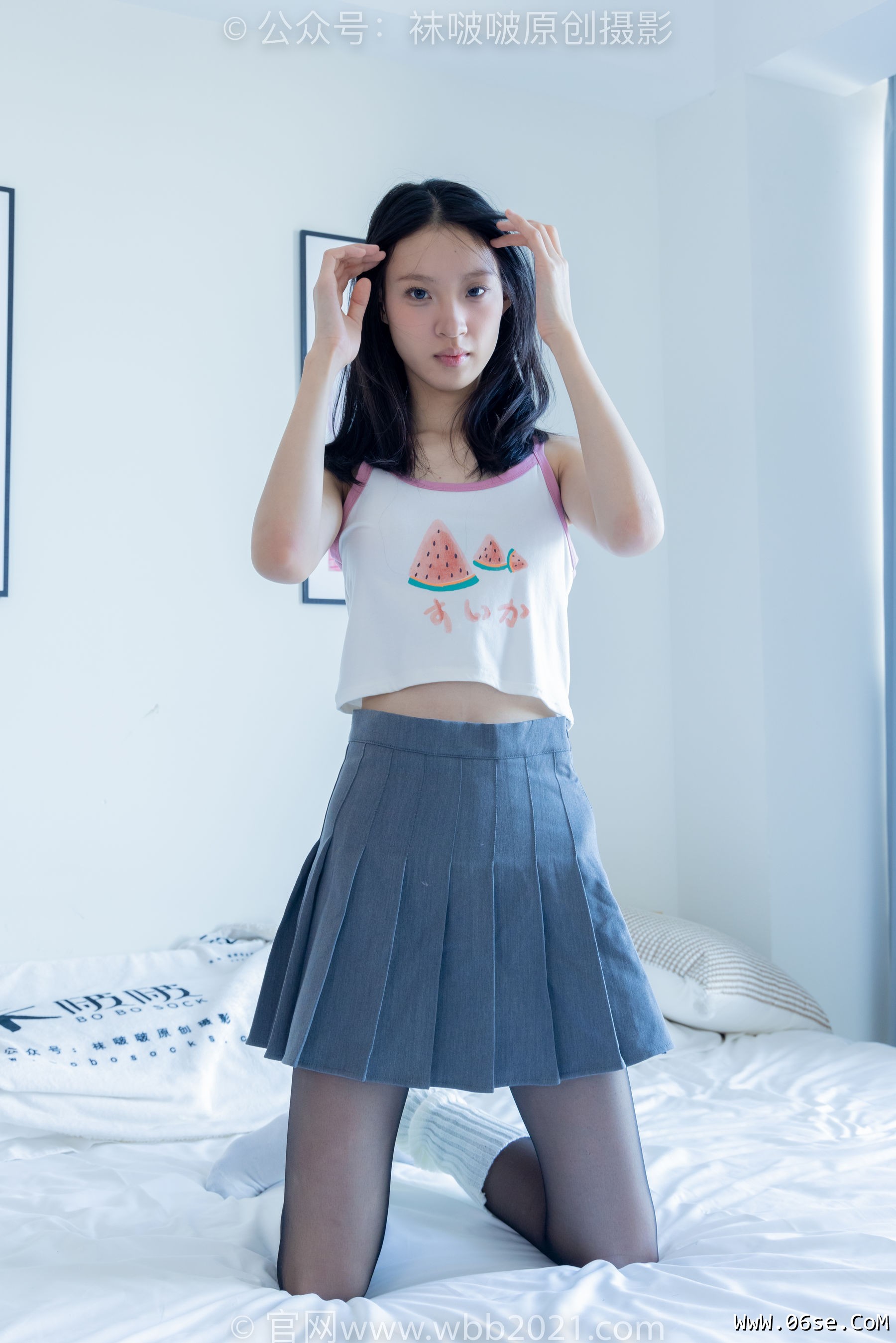 图片[136]-BoBoSocks袜啵啵 No.333 雪糕 -板鞋、白棉袜、黑丝、堆堆袜套[140P]-六色网