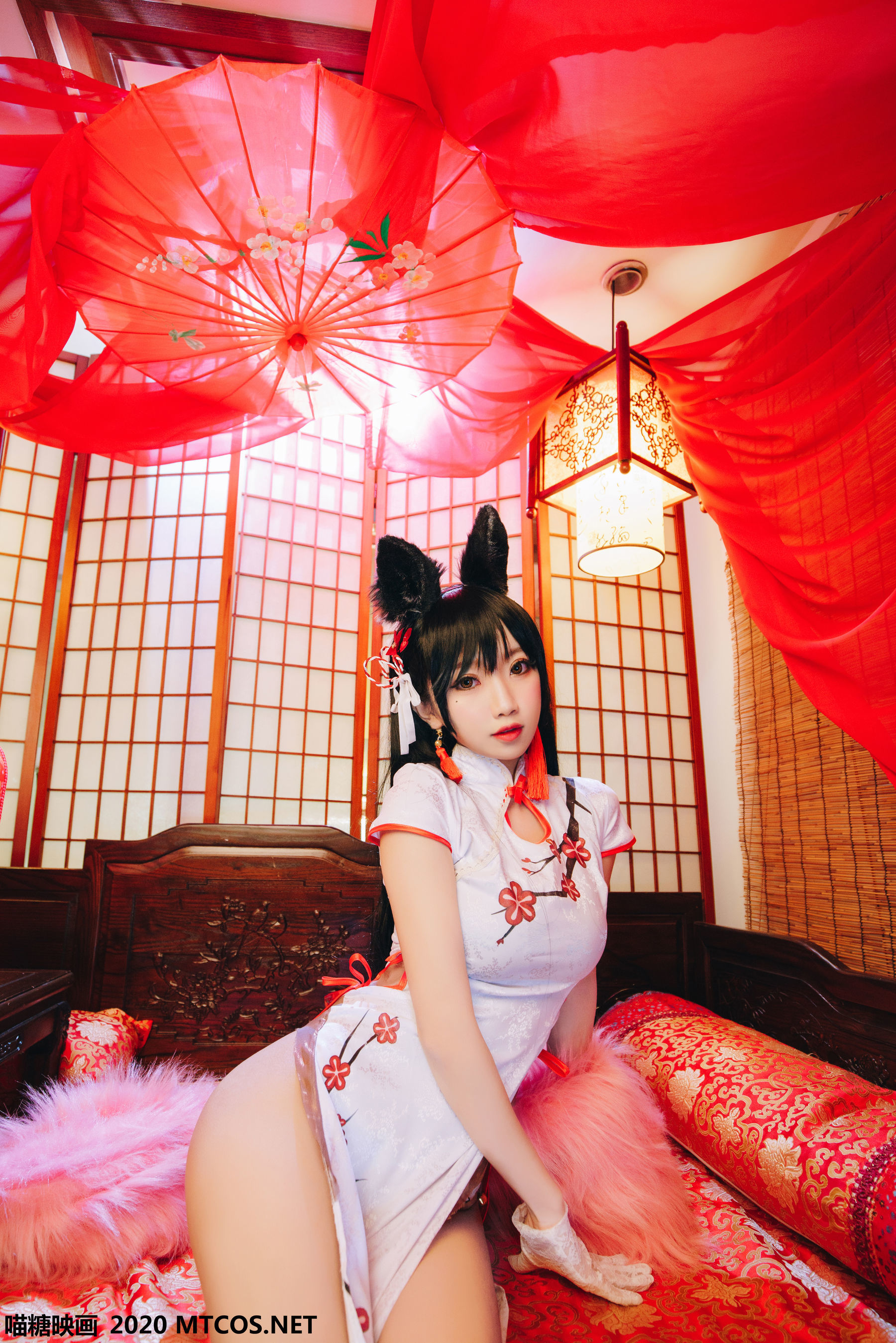 图片[24]-[喵糖映画] HML.001 新春旗袍 [24P]-六色网