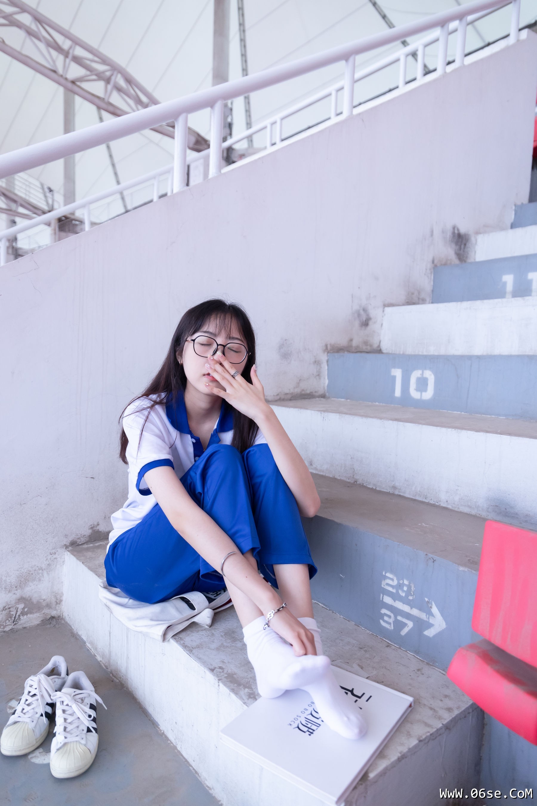 图片[67]-BoBoSocks袜啵啵 No.002 稚予-校服、贝壳头、白棉袜、裸足[139P]-六色网