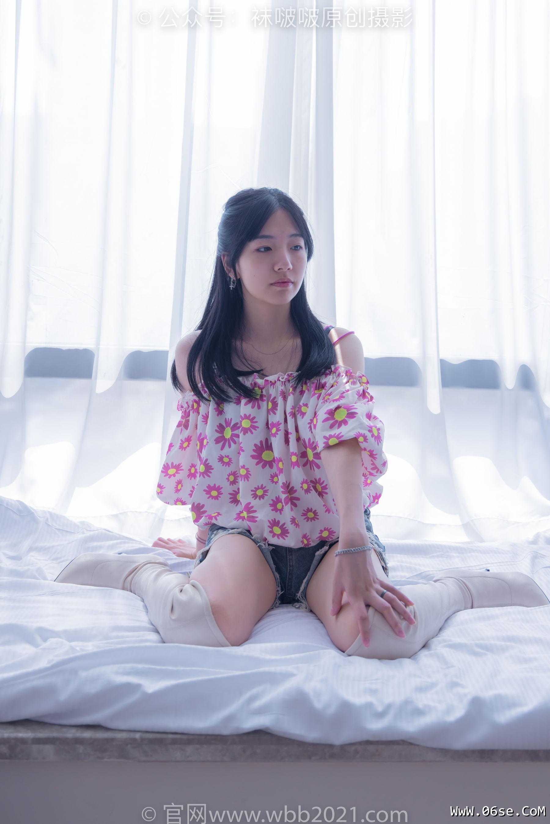 图片[99]-BoBoSocks袜啵啵 No.308 小甜豆 -长靴、白棉袜、裸足[170P]-六色网