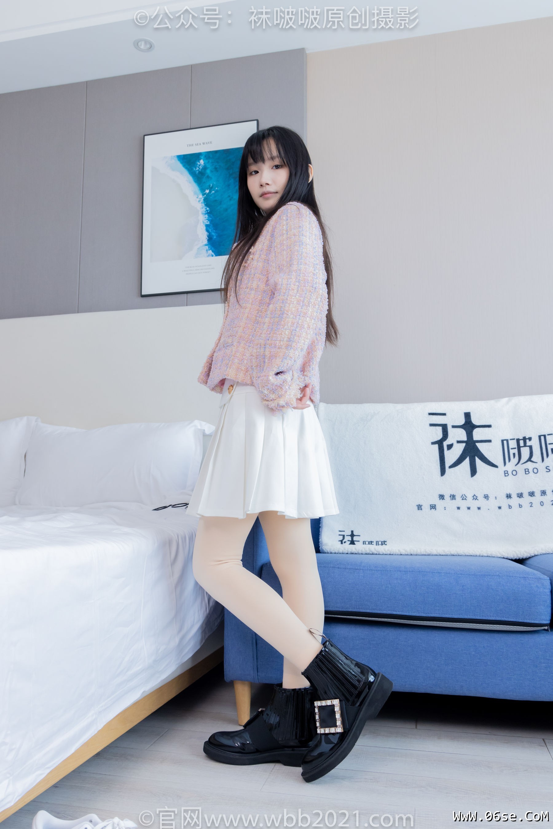 图片[2]-BoBoSocks袜啵啵 No.438 甜甜圈 -皮鞋、板鞋、白棉袜、黑色踩脚袜[150P]-六色网