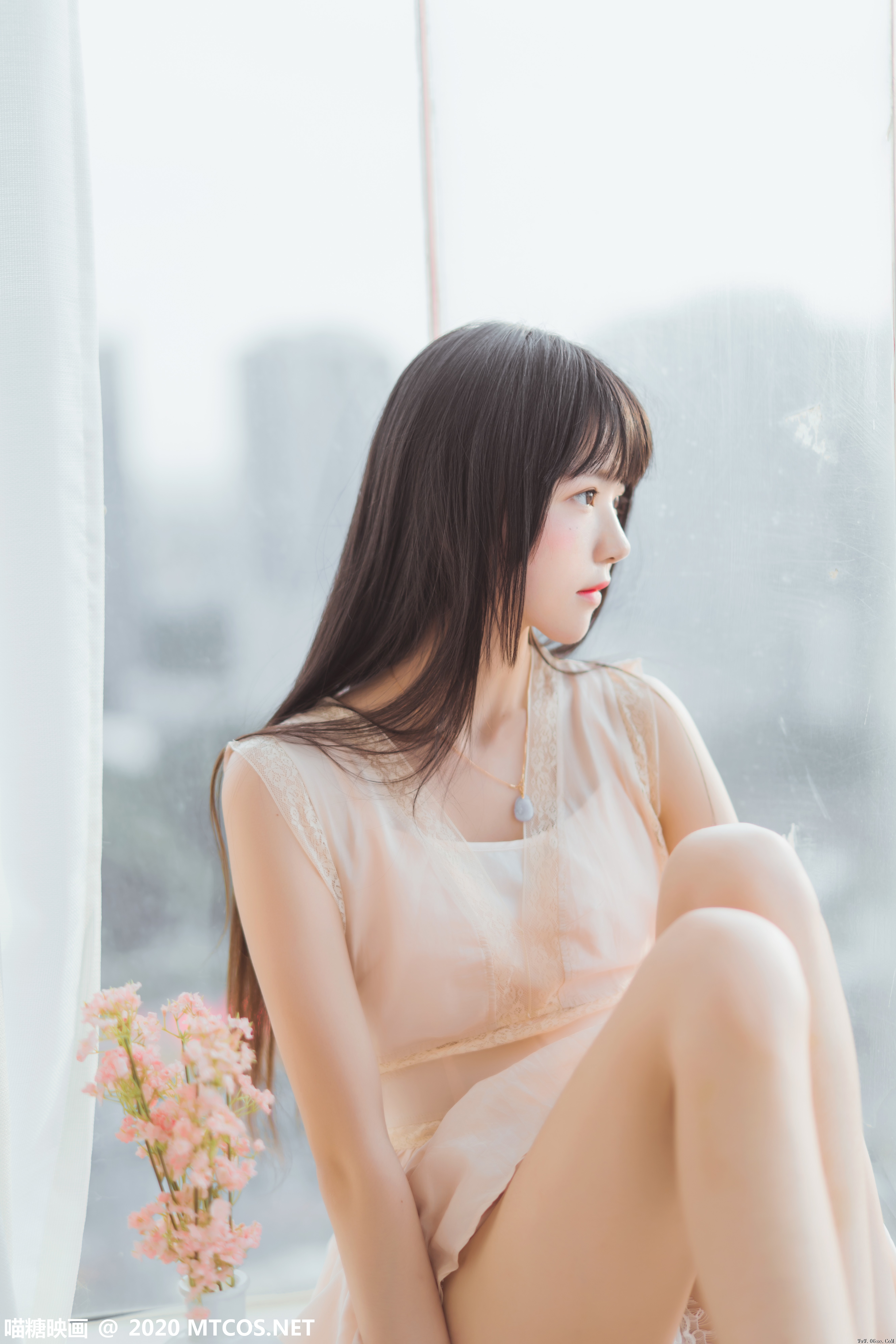 图片[10]-喵糖映画 VOL.226 窗边女孩[30P／504MB]-六色网