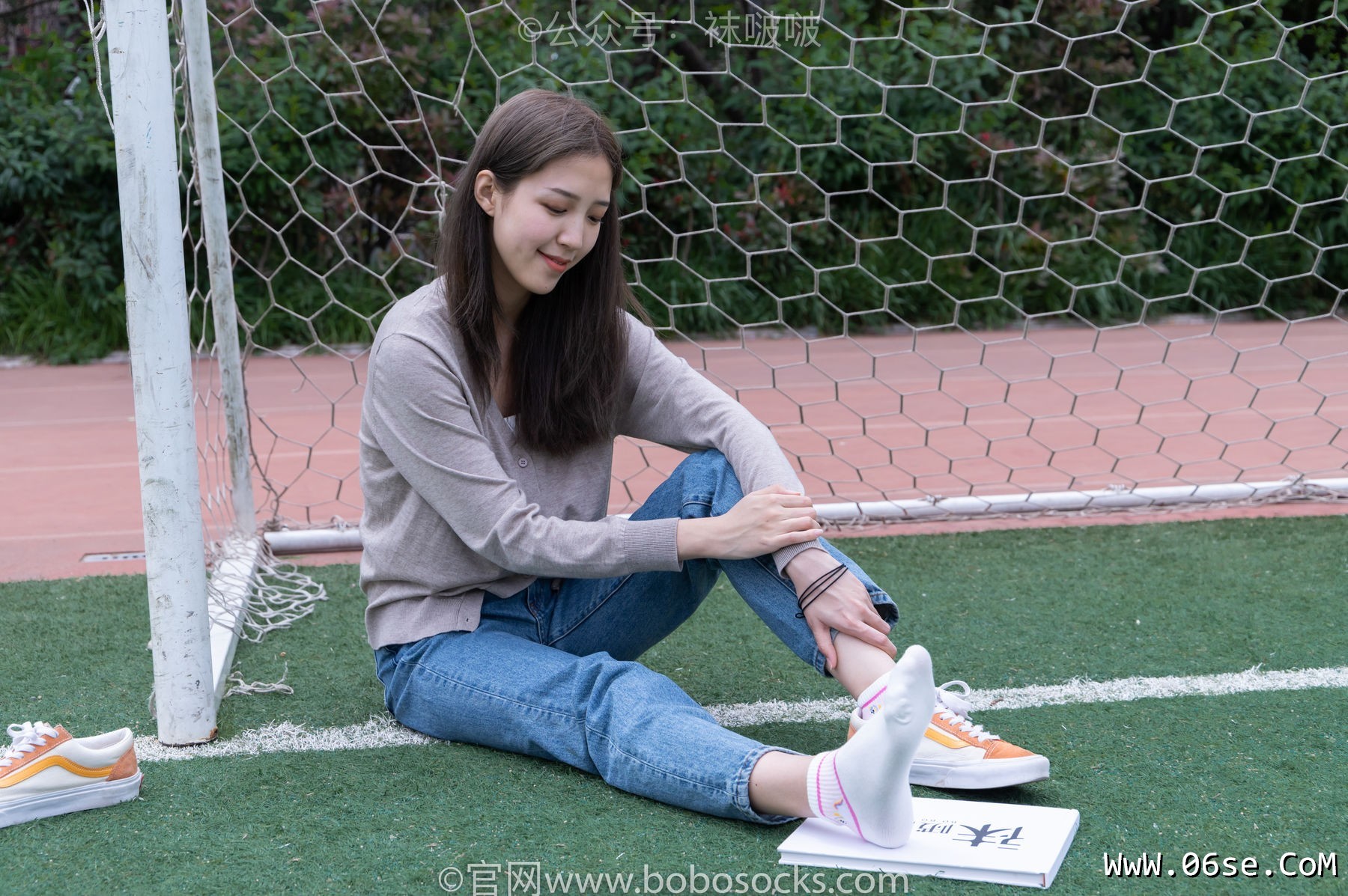 图片[42]-BoBoSocks袜啵啵 No.004 泡芙-vans帆布鞋、白棉袜、裸足[127P]-六色网