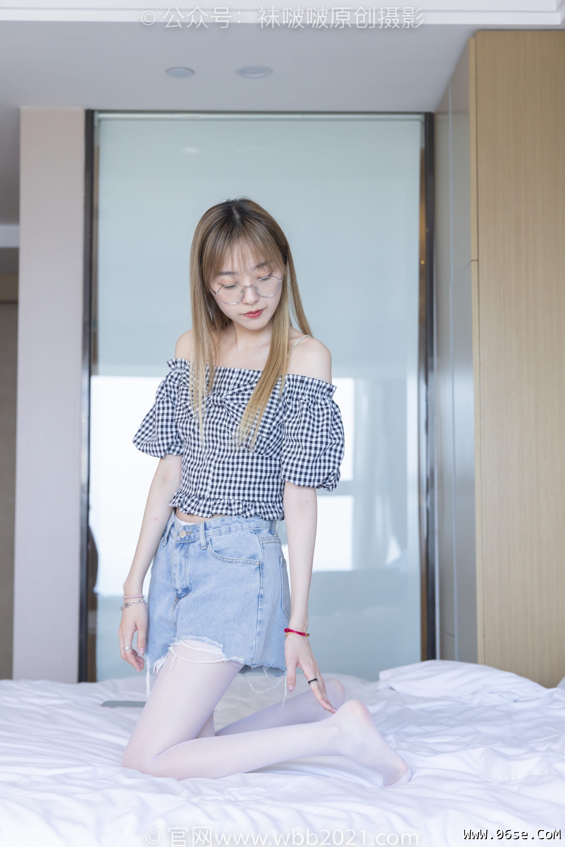 图片[127]-BoBoSocks袜啵啵 No.234 稚予-板鞋、白丝[150P]-六色网