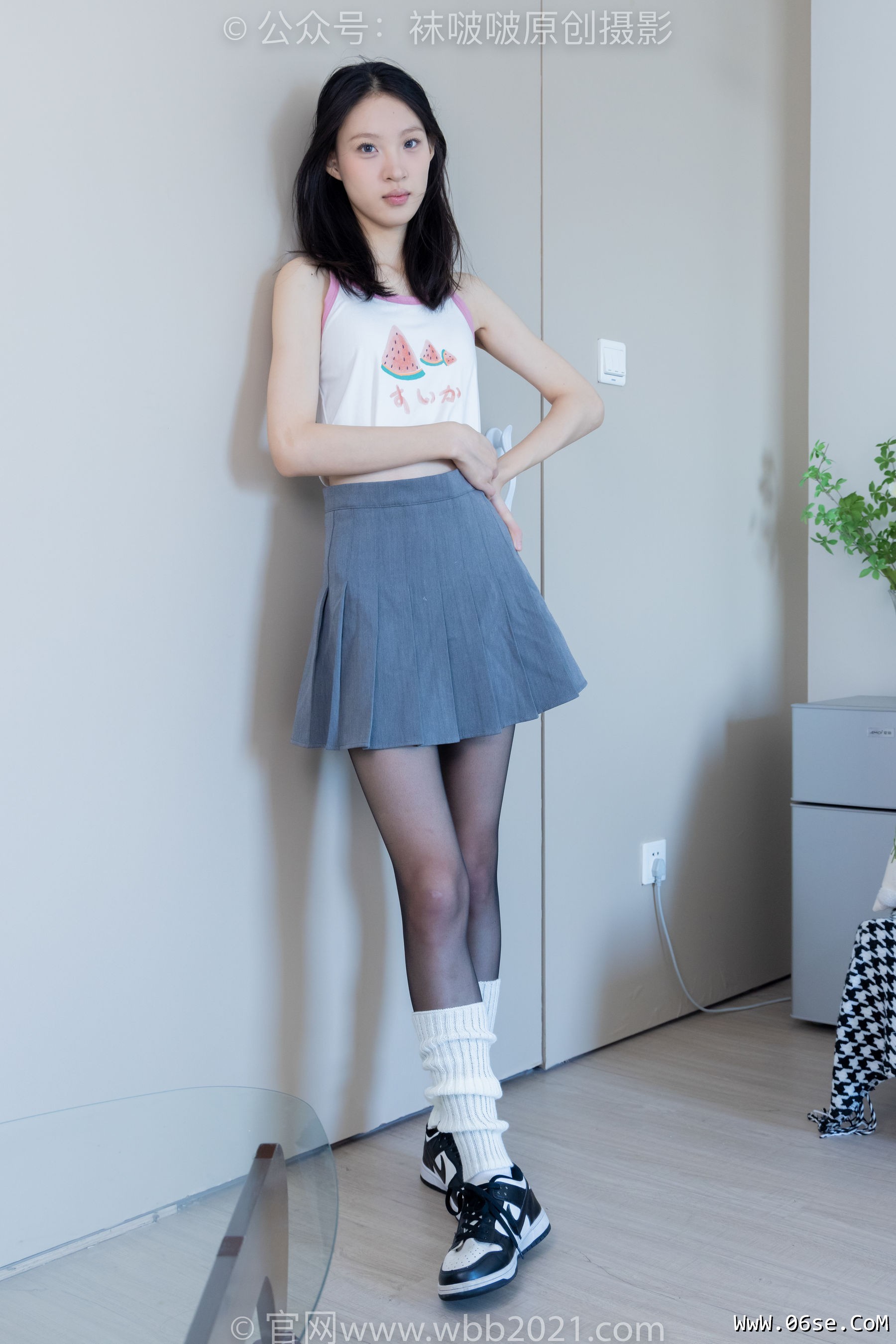 图片[48]-BoBoSocks袜啵啵 No.333 雪糕 -板鞋、白棉袜、黑丝、堆堆袜套[140P]-六色网