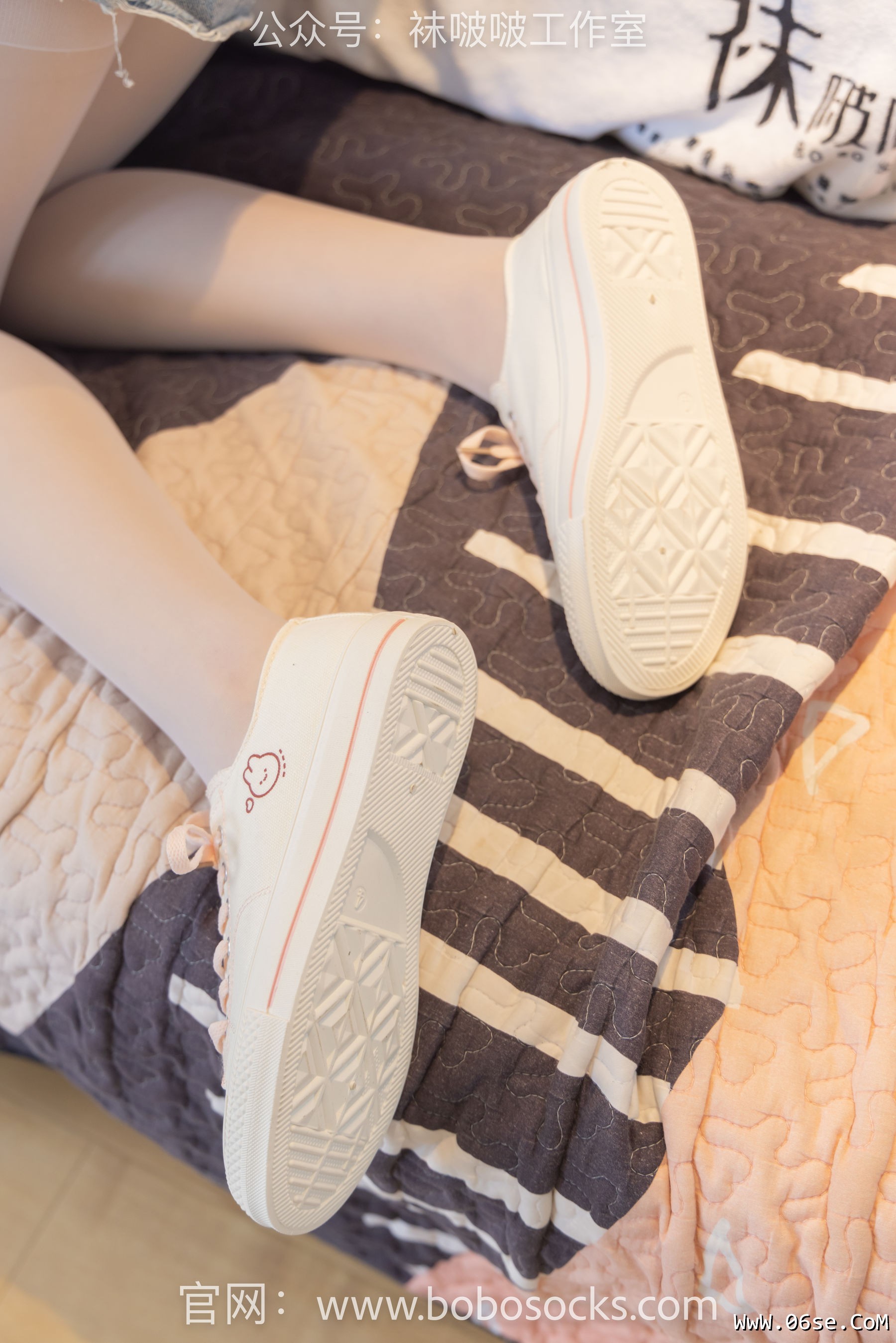 图片[30]-BoBoSocks袜啵啵 No.102 小甜豆-板鞋、白丝[140P]-六色网
