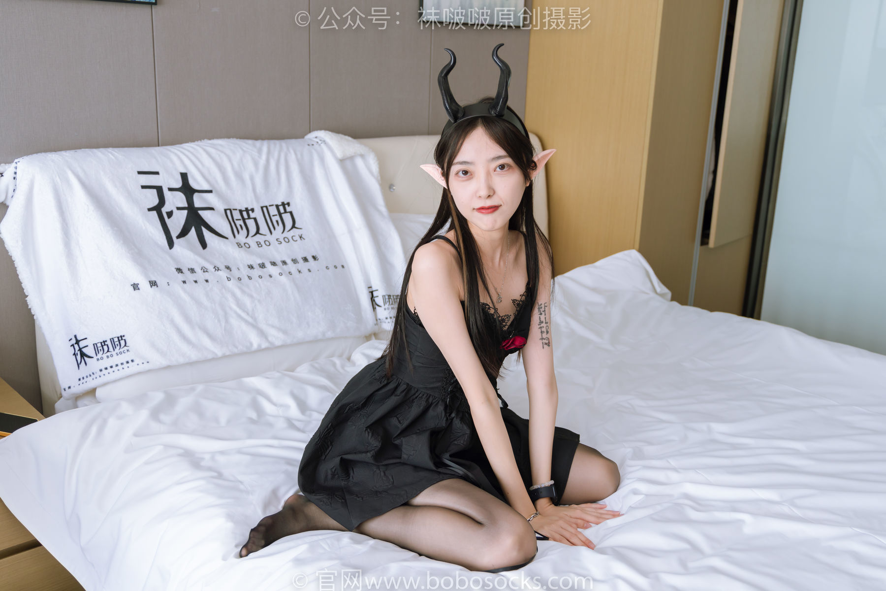 图片[102]-BoBoSocks袜啵啵 No.168 稚予-高跟鞋、长靴、油亮黑丝、手撕丝袜剧情[140P]-六色网