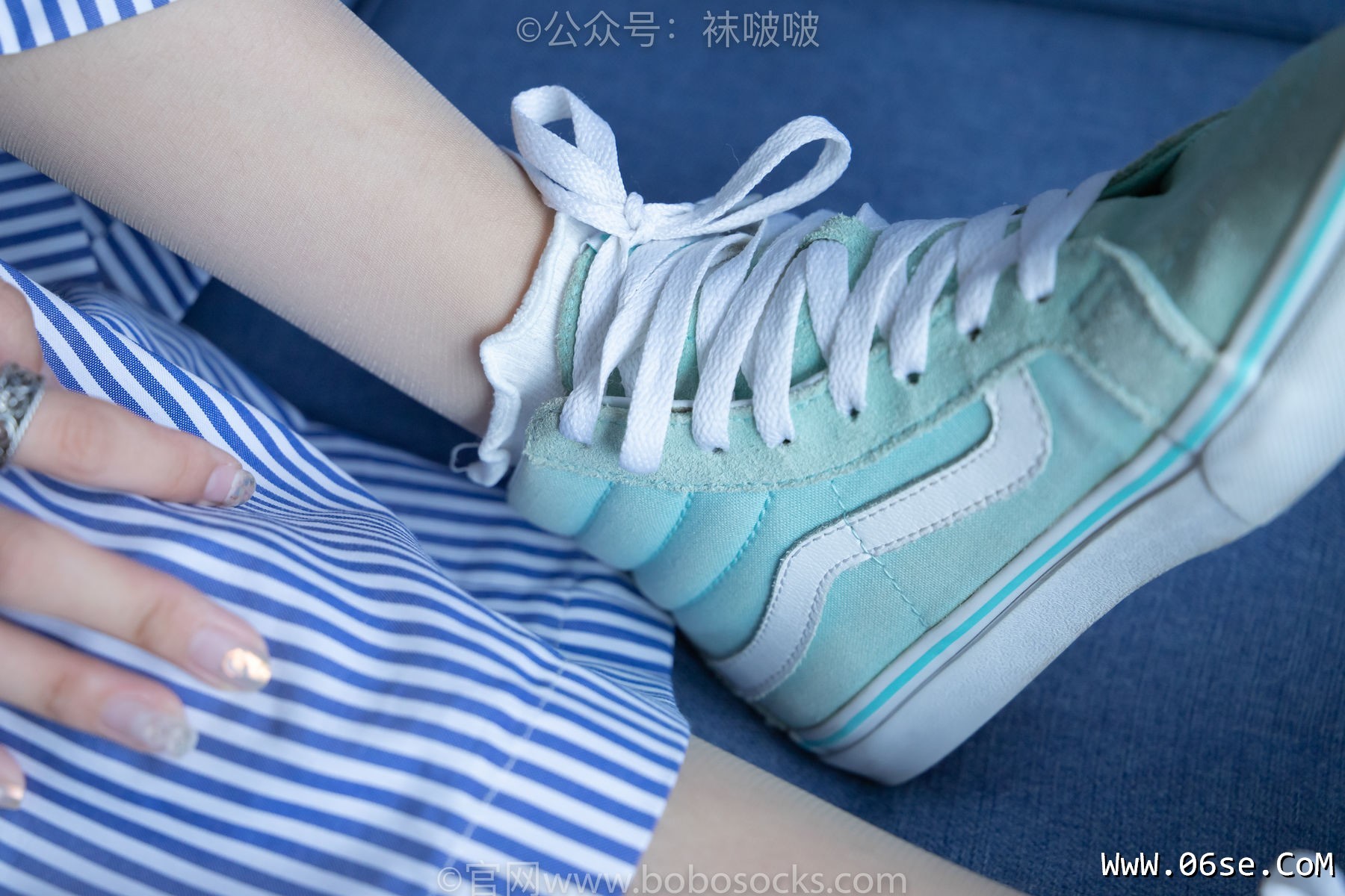 图片[17]-BoBoSocks袜啵啵 No.027 稚予- vans、白色棉袜、肉丝[136P]-六色网